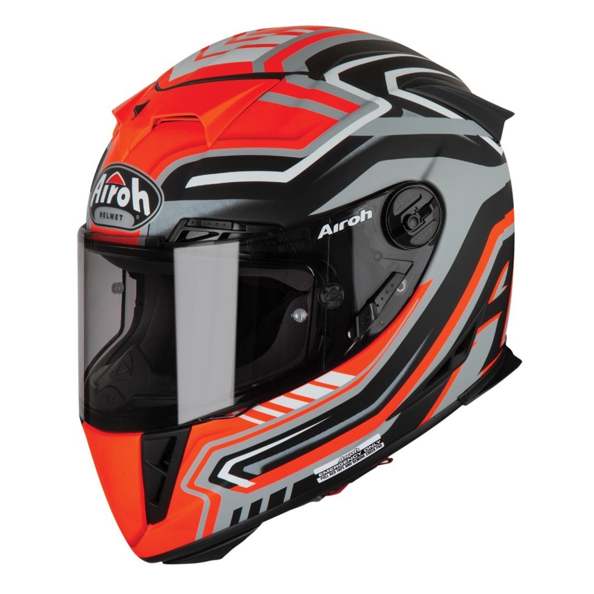 Airoh GP500 Full Face Helmet Rival Matt Orange