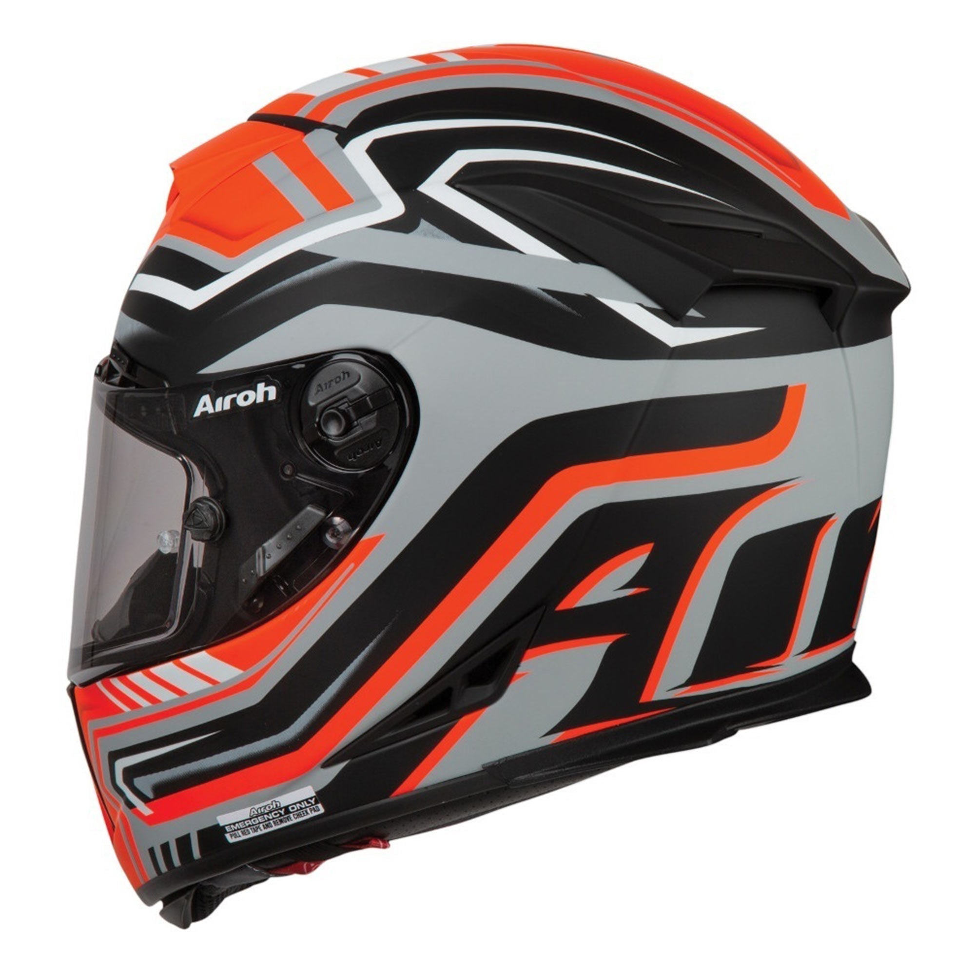 Airoh GP500 Full Face Helmet Rival Matt Orange