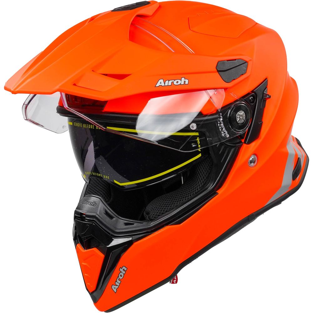 Airoh Commander Adventure Helmet Matt Fluo Orange