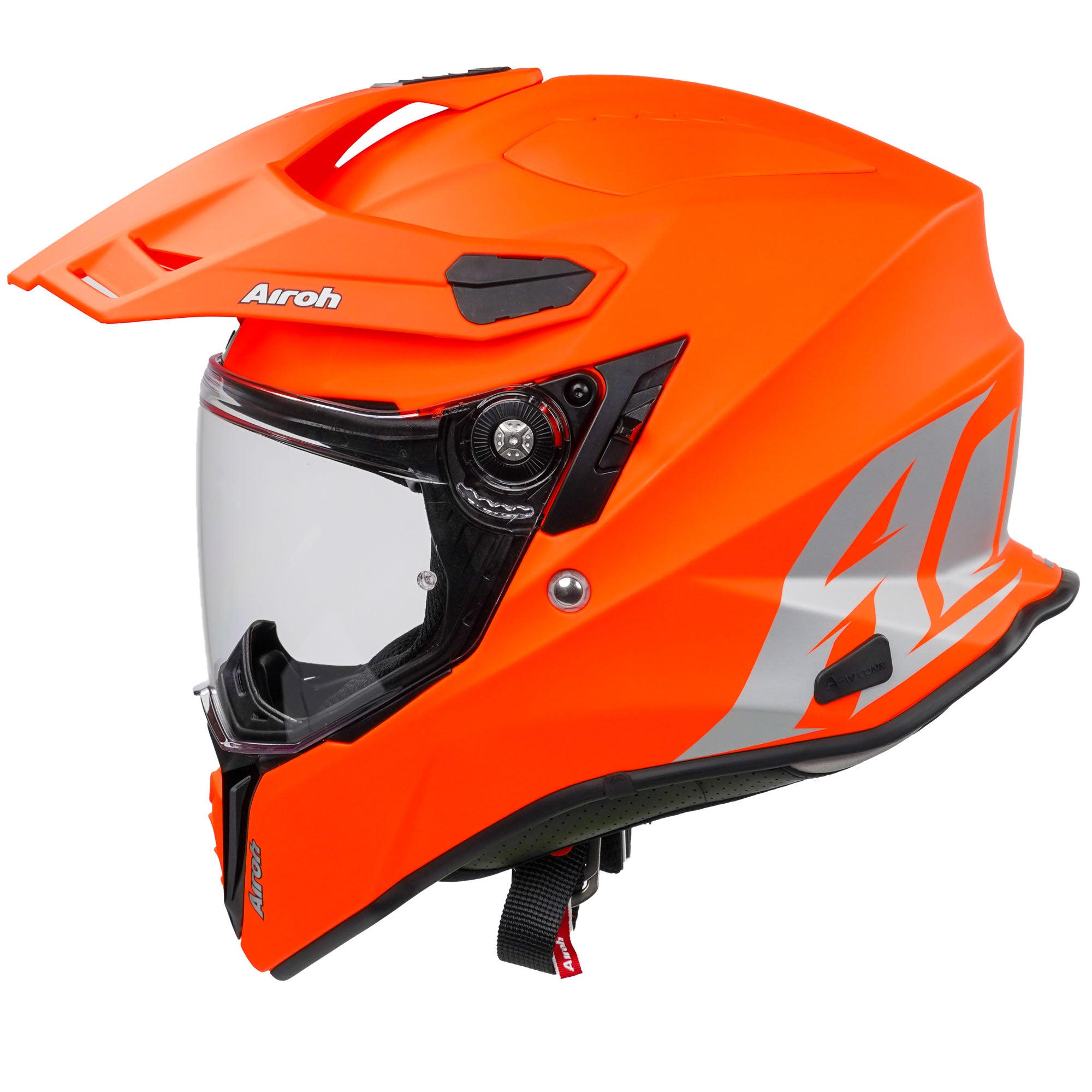 Airoh Commander Adventure Helmet Matt Fluo Orange  - FREE UK Delivery - Moto Central