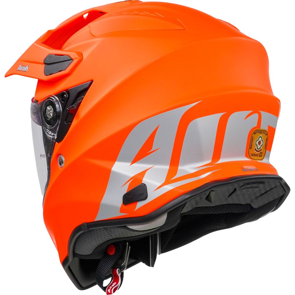 Airoh Commander Adventure Helmet Matt Fluo Orange