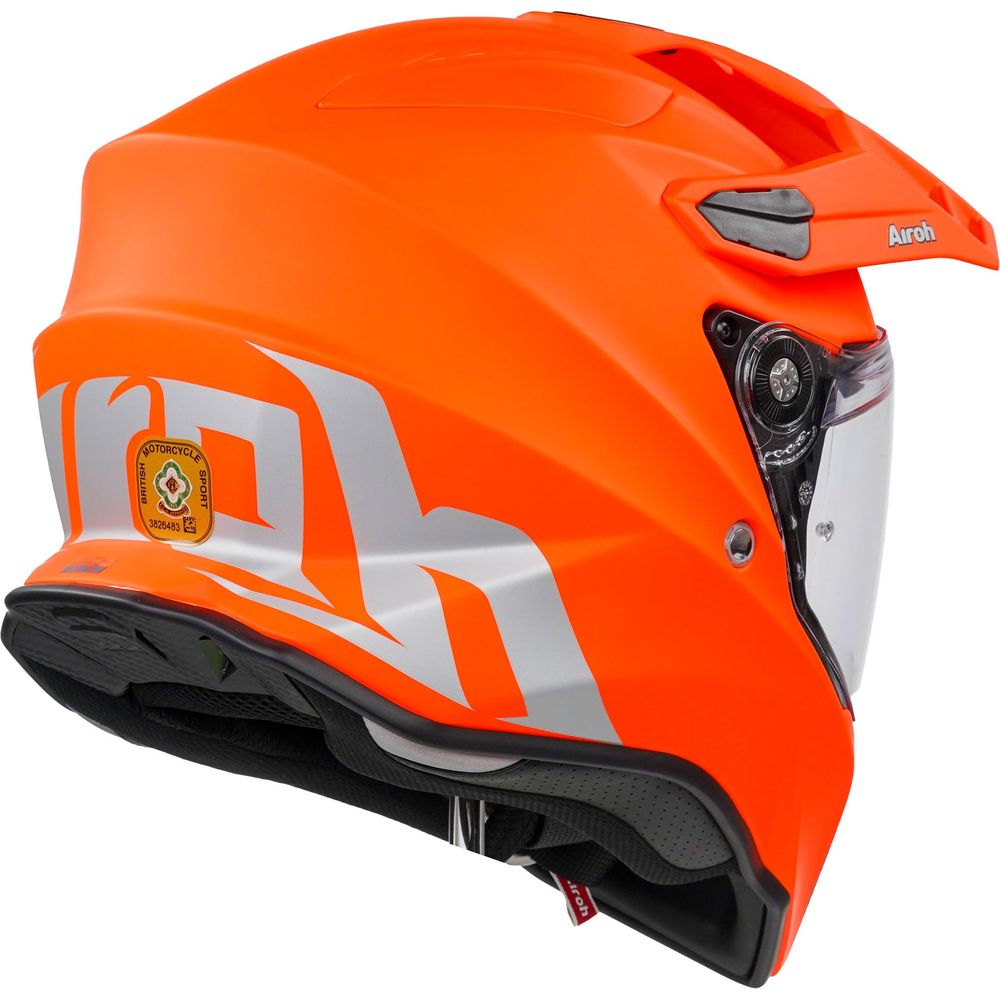 Airoh Commander Adventure Helmet Matt Fluo Orange