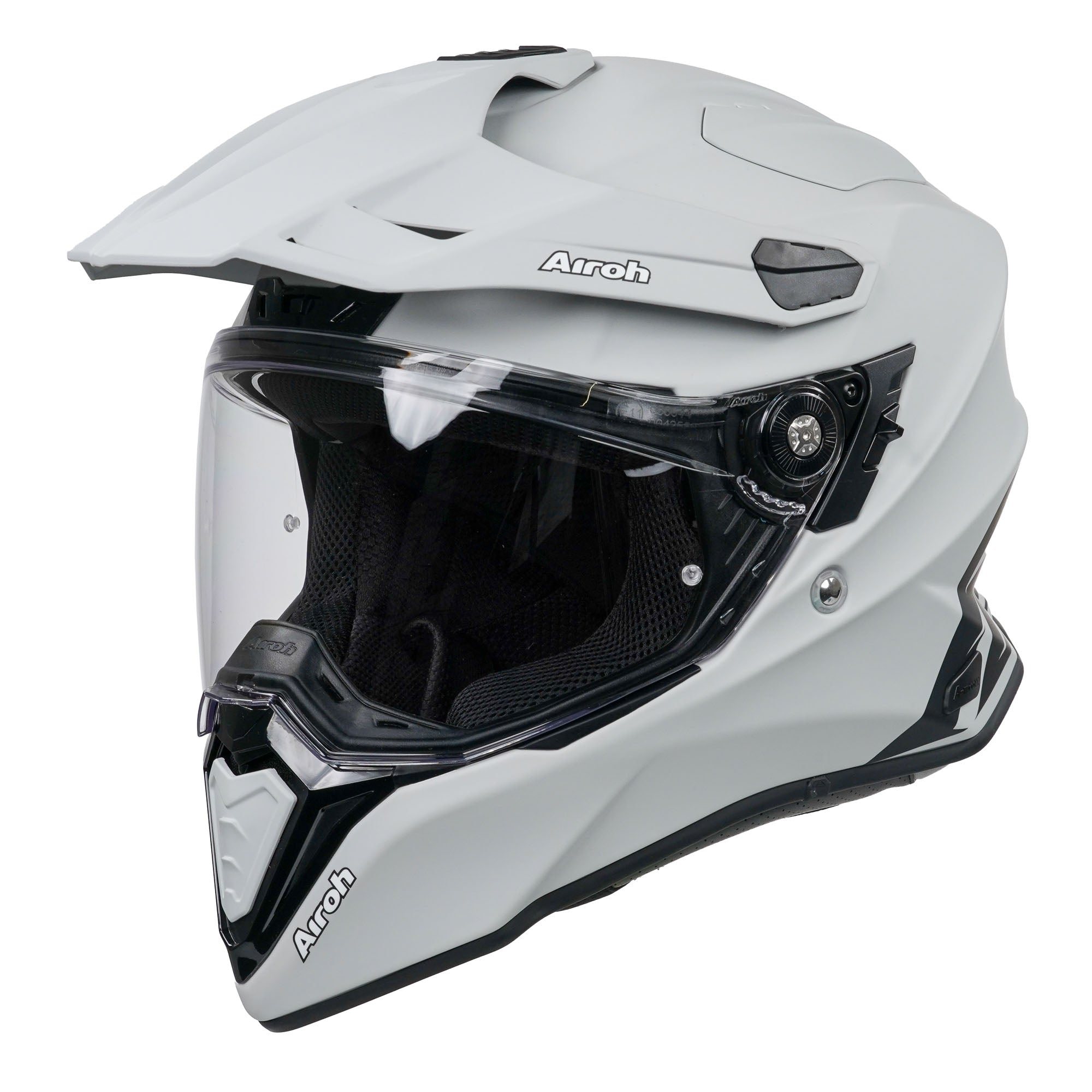 Airoh Commander Adventure Helmet Matt Concrete Grey  - FREE UK Delivery - Moto Central