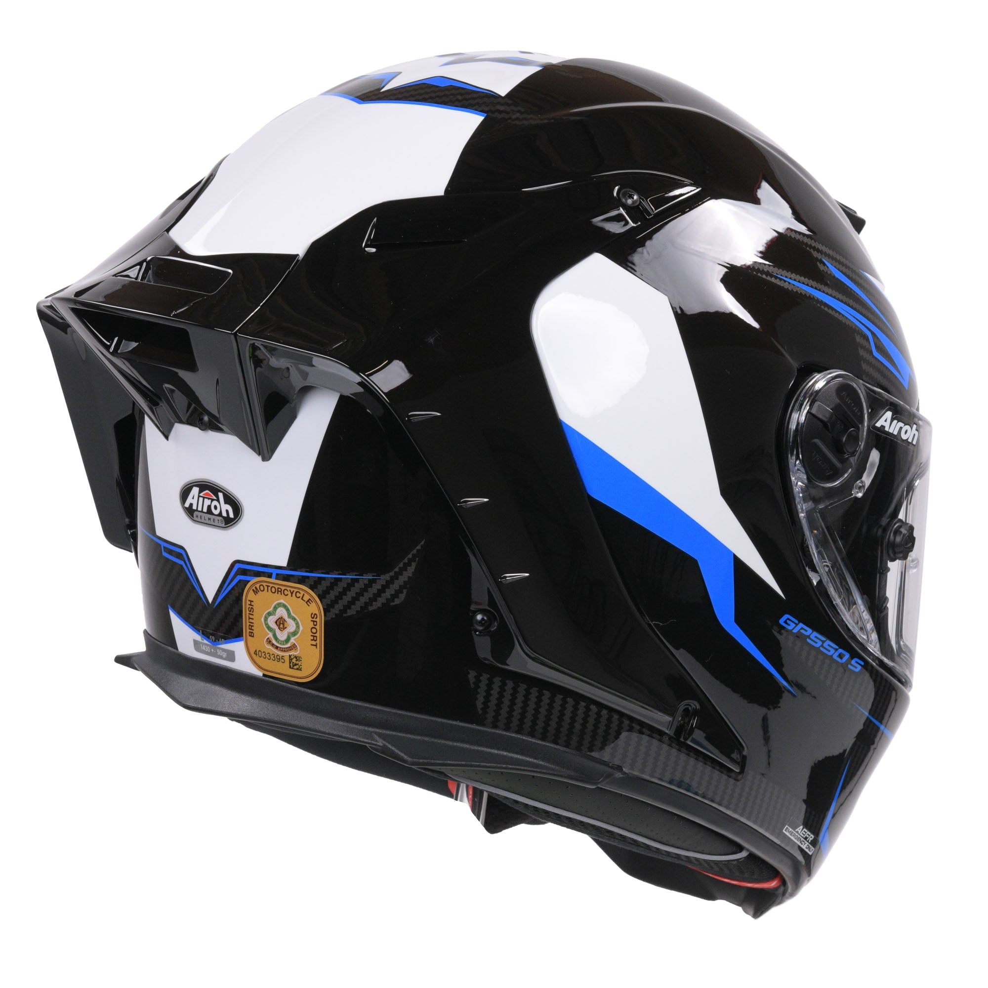 Airoh GP550S Full Face Helmet Venom Gloss Black