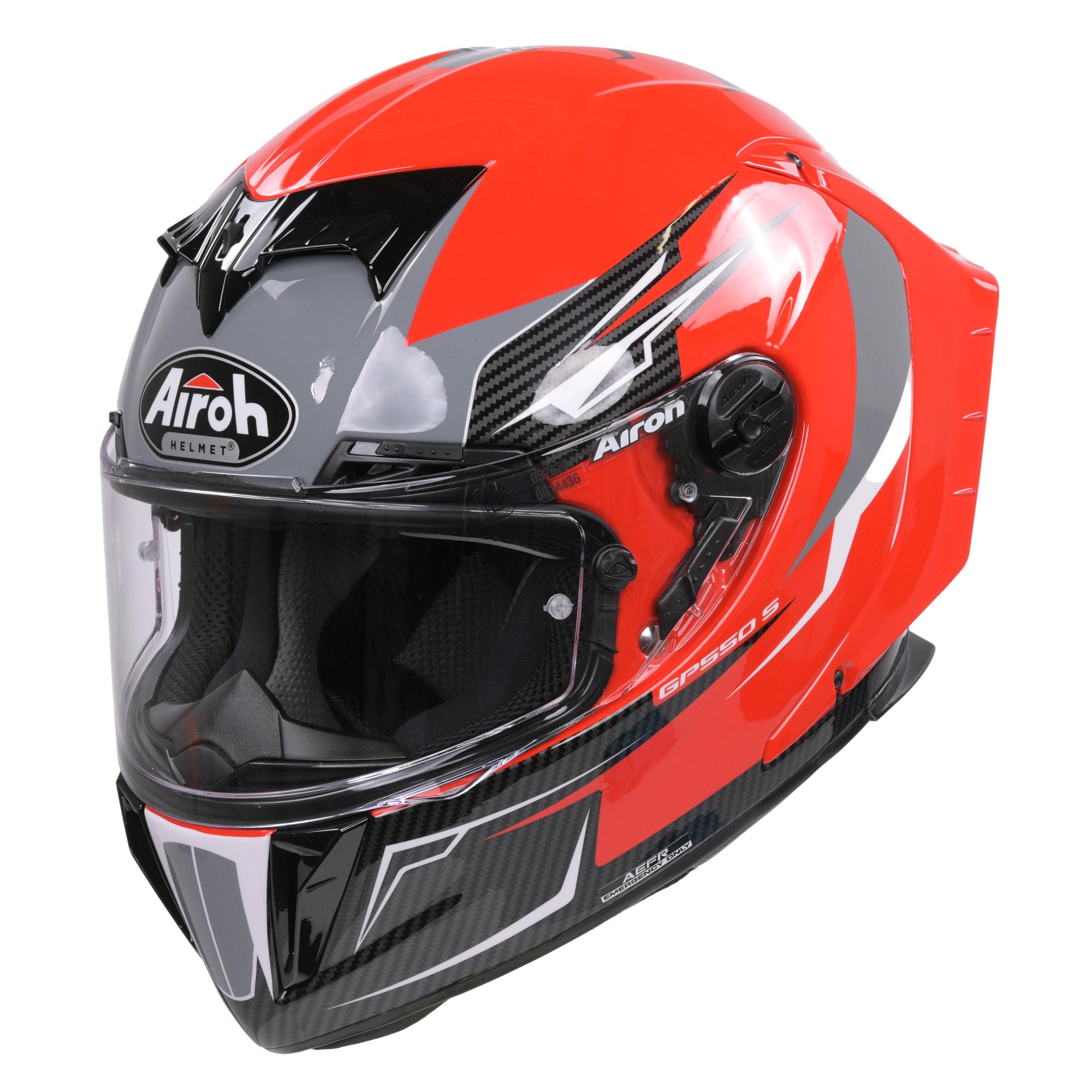 Airoh GP550S Full Face Helmet Venom Gloss Red