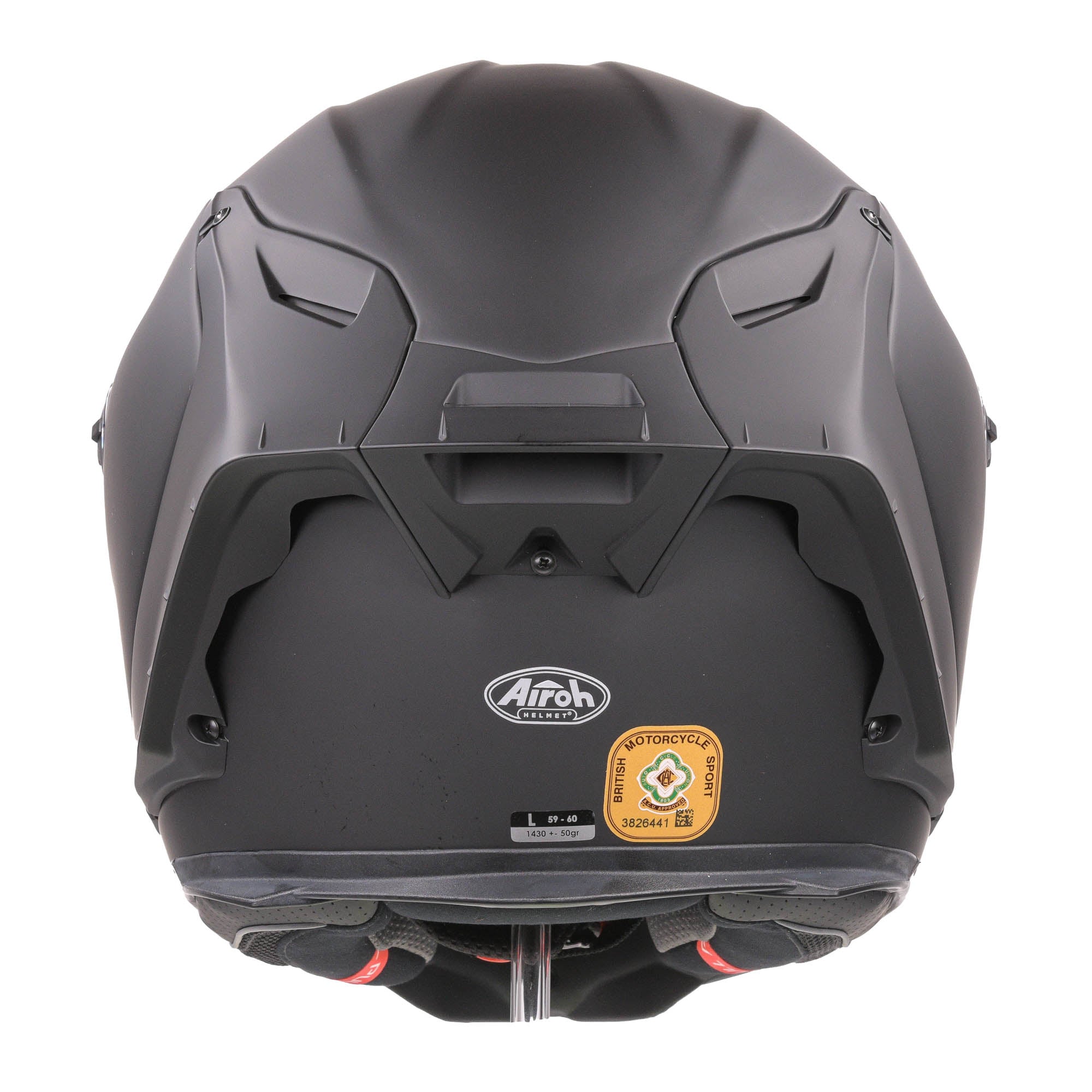 Airoh GP550S Full Face Helmet Matt Black - FREE UK Shipping, FREE 365 Day Returns | Moto Central