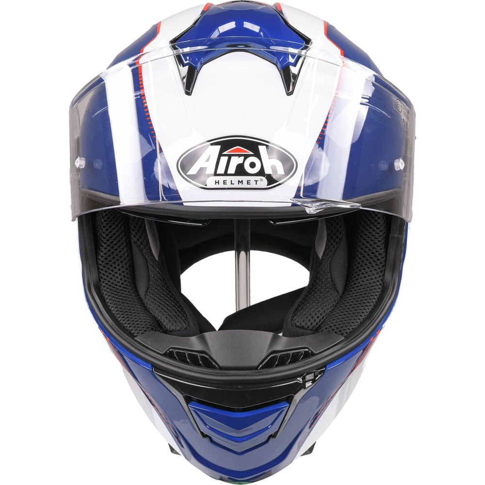 Airoh Spark Flow Full Face Helmet Blue / Red