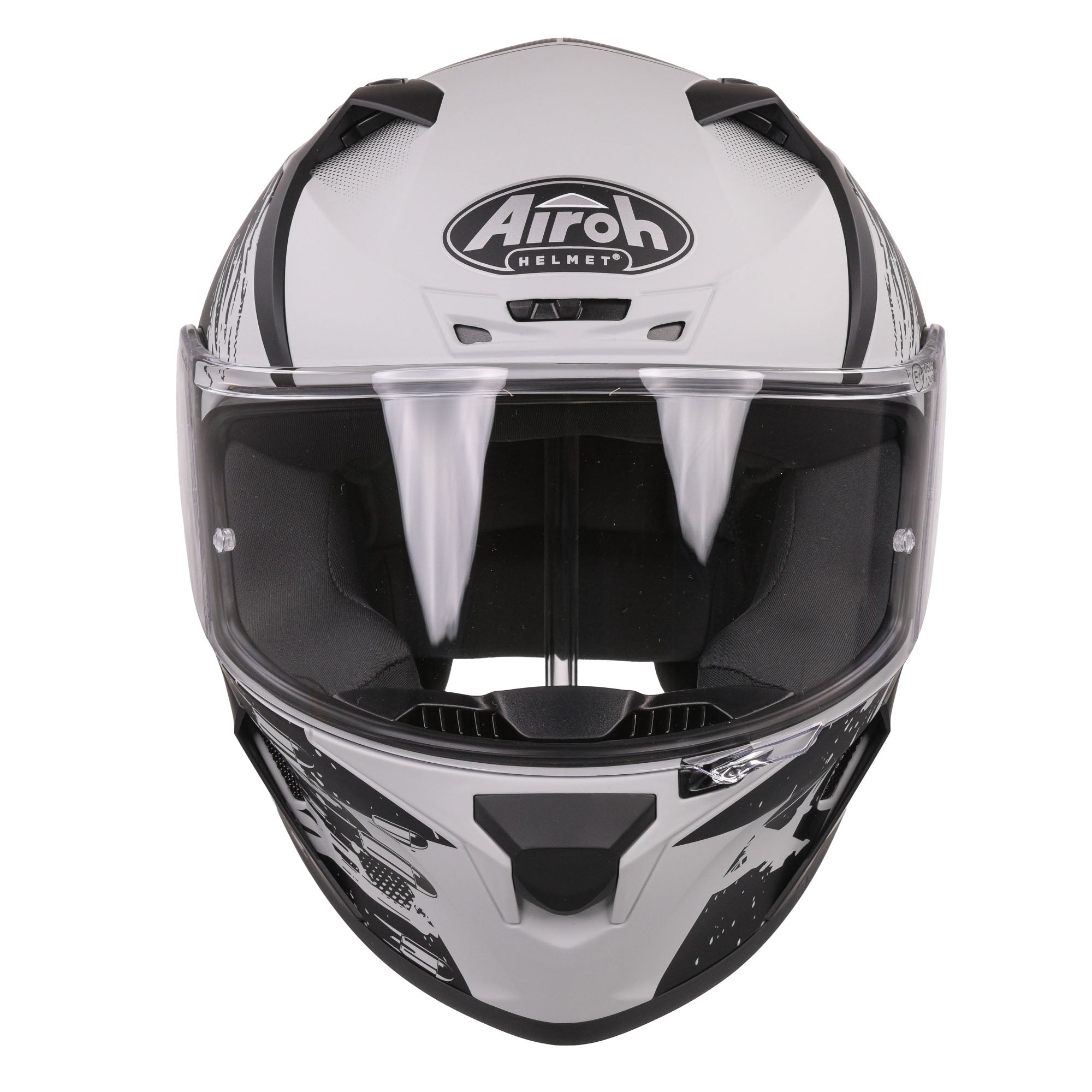 Airoh Valor Full Face Helmet Akuna Grey / Matt Black