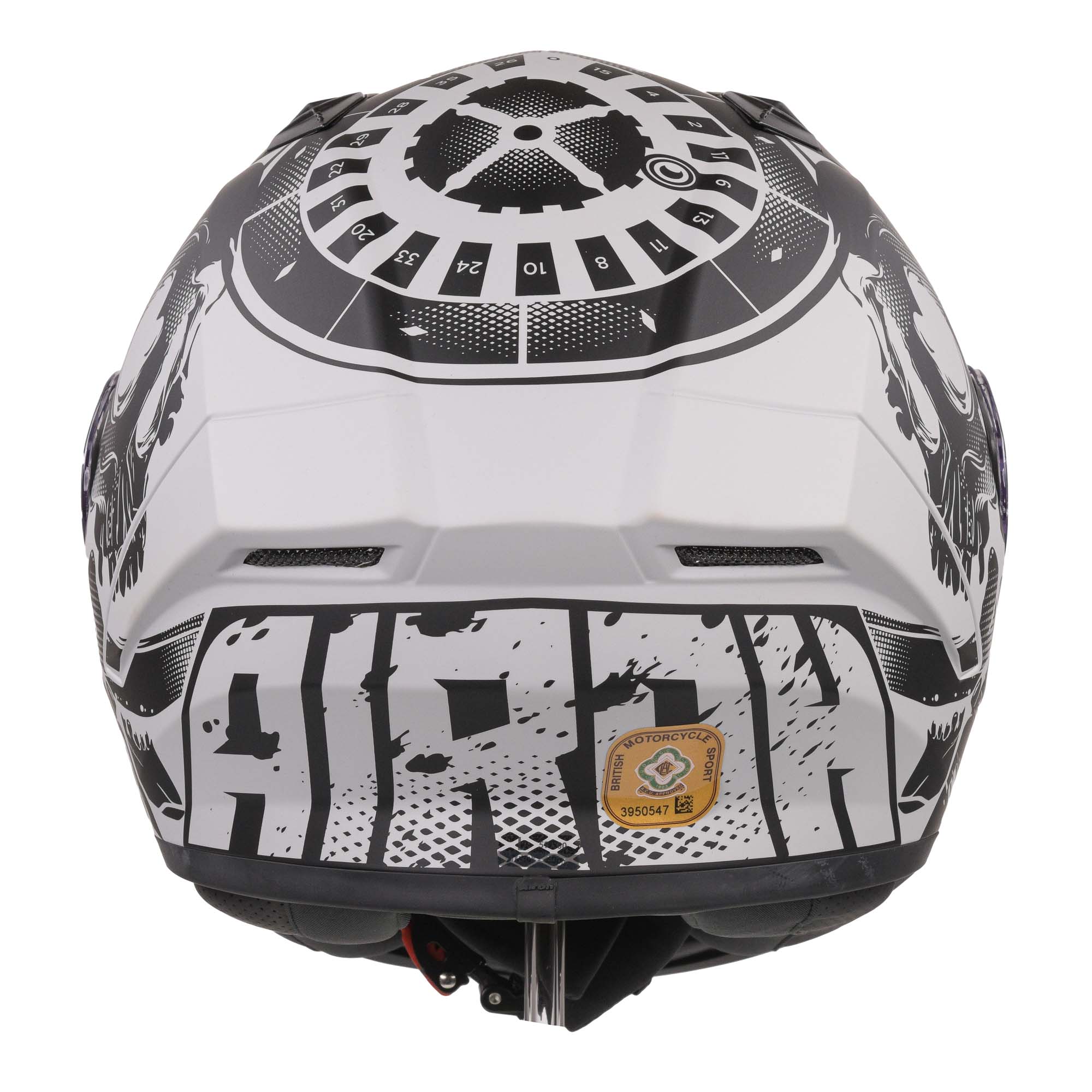 Airoh Valor Full Face Helmet Akuna Grey / Matt Black