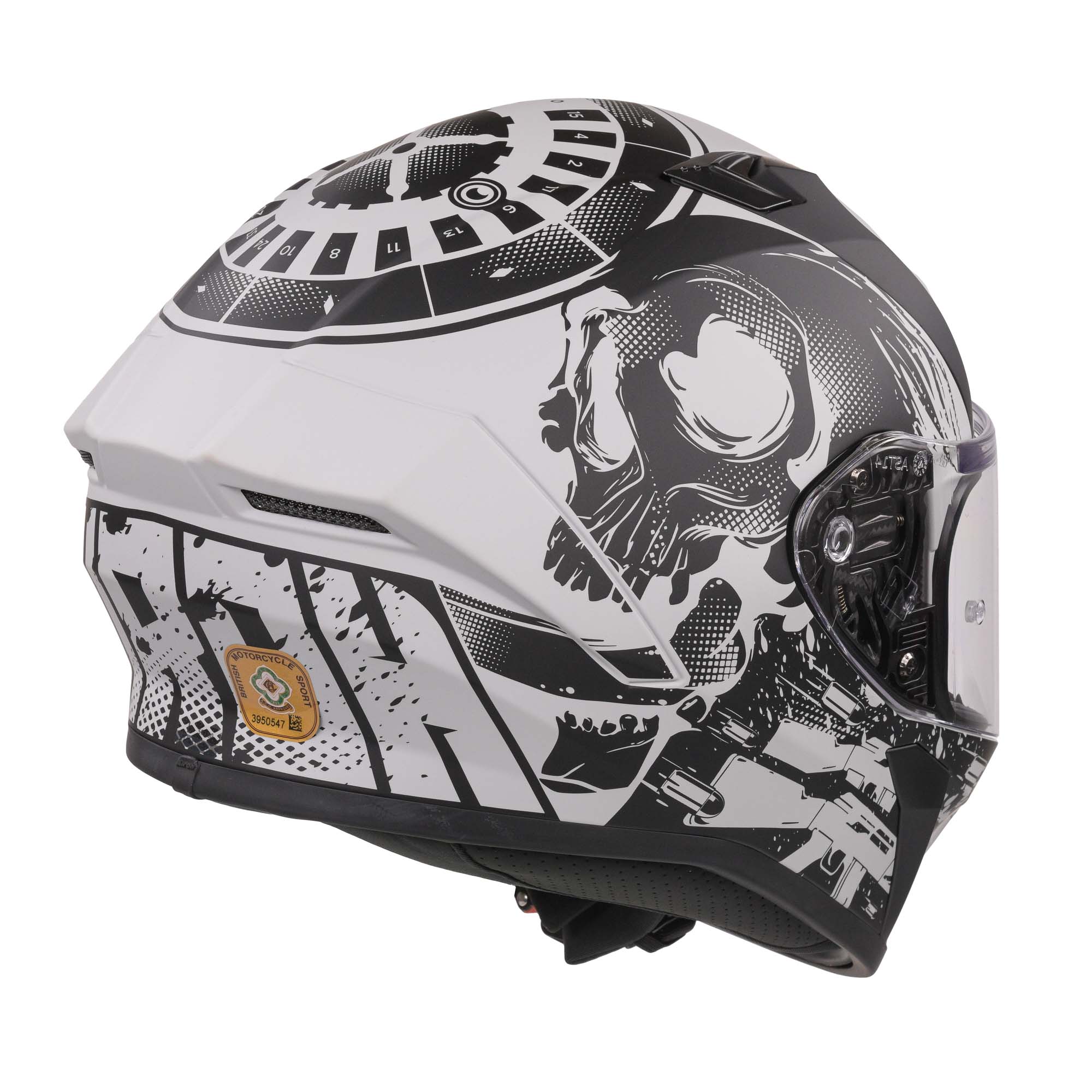 Airoh Valor Full Face Helmet Akuna Grey / Matt Black