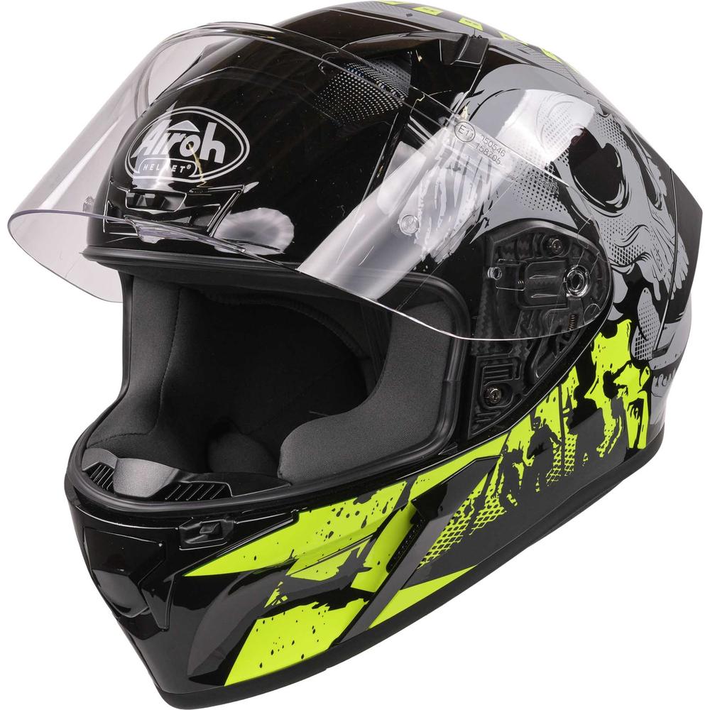 Airoh Valor Full Face Helmet Akuna Gloss Yellow