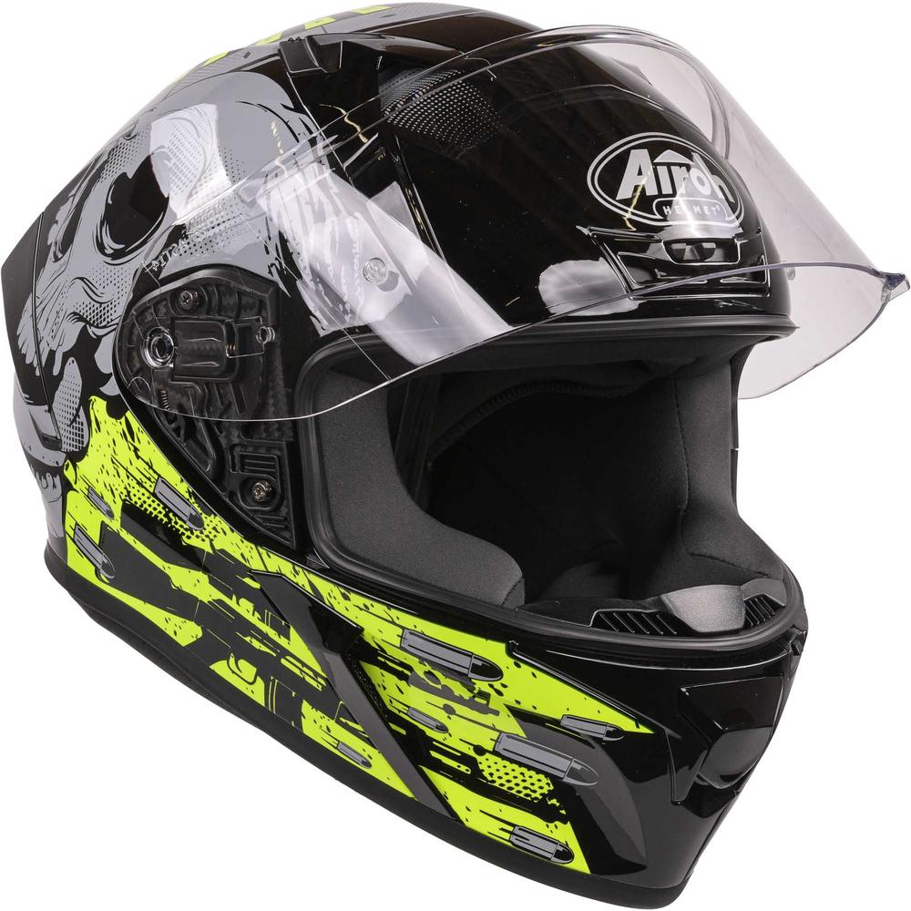 Airoh Valor Full Face Helmet Akuna Gloss Yellow