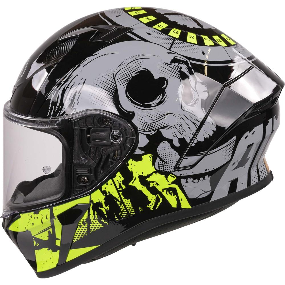 Airoh Valor Full Face Helmet Akuna Gloss Yellow