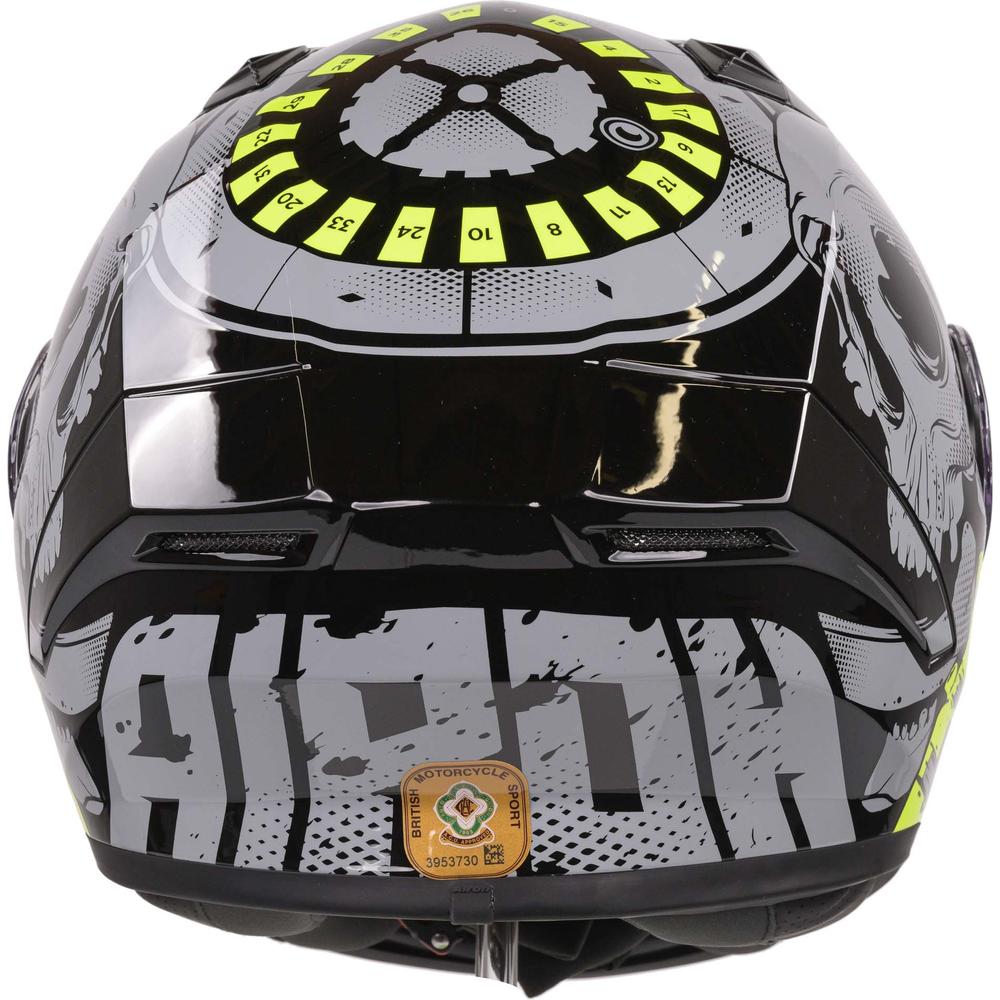 Airoh Valor Full Face Helmet Akuna Gloss Yellow