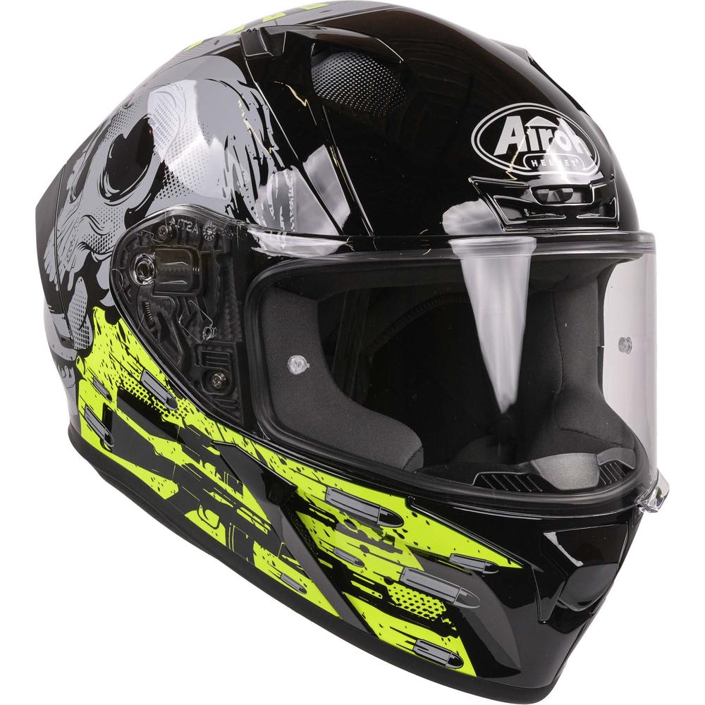 Airoh Valor Full Face Helmet Akuna Gloss Yellow