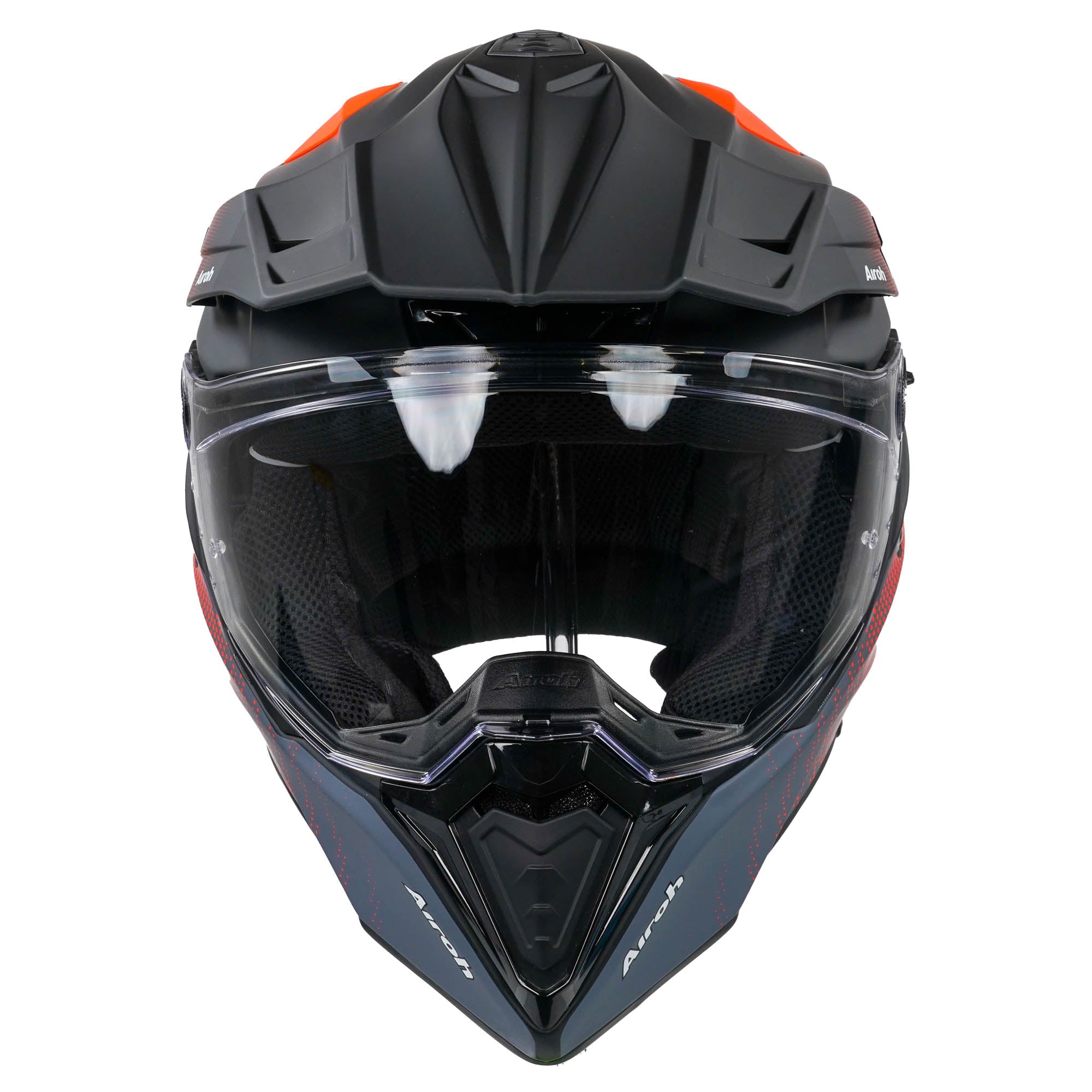 Airoh Commander Adventure Helmet Matt Progress Orange