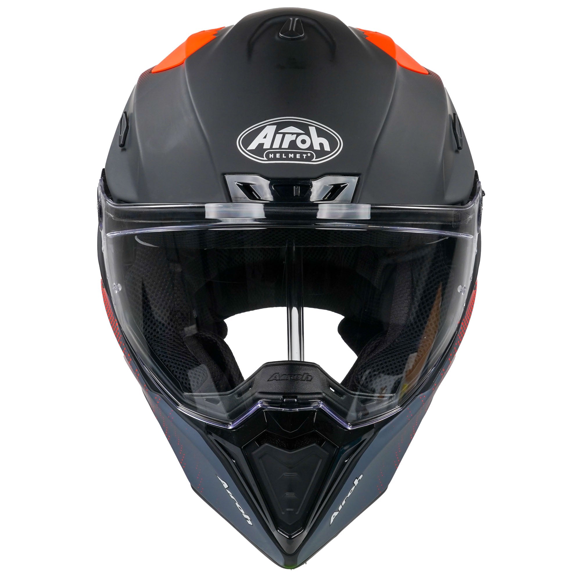 Airoh Commander Adventure Helmet Matt Progress Orange