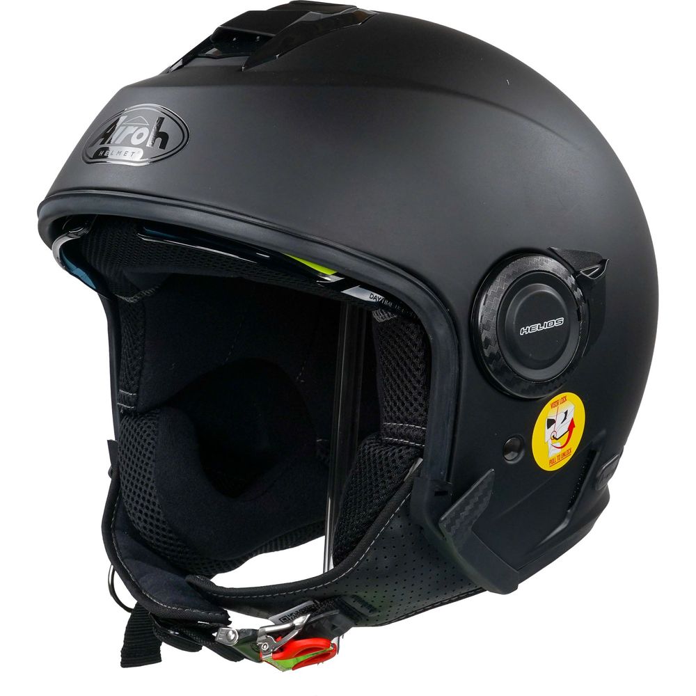 Airoh Helios Jet Open Face Helmet Matt Black