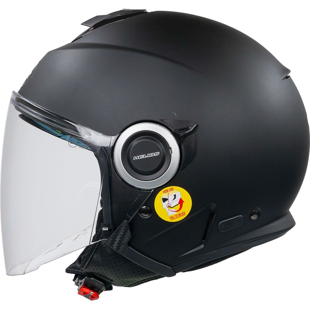 Airoh Helios Jet Open Face Helmet Matt Black