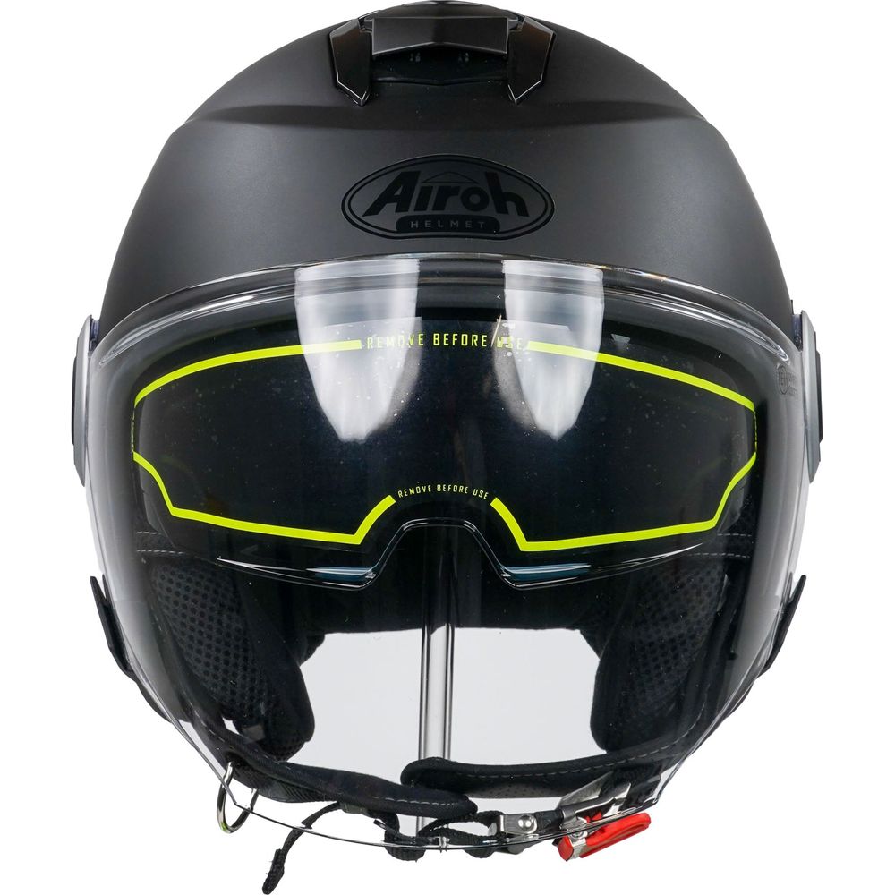 Airoh Helios Jet Open Face Helmet Matt Black