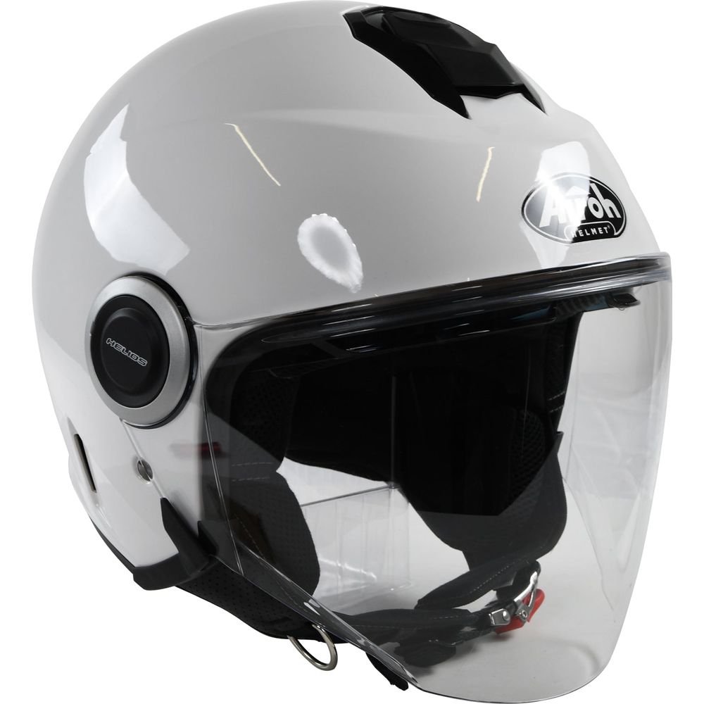 Airoh Helios Jet Open Face Helmet Gloss White