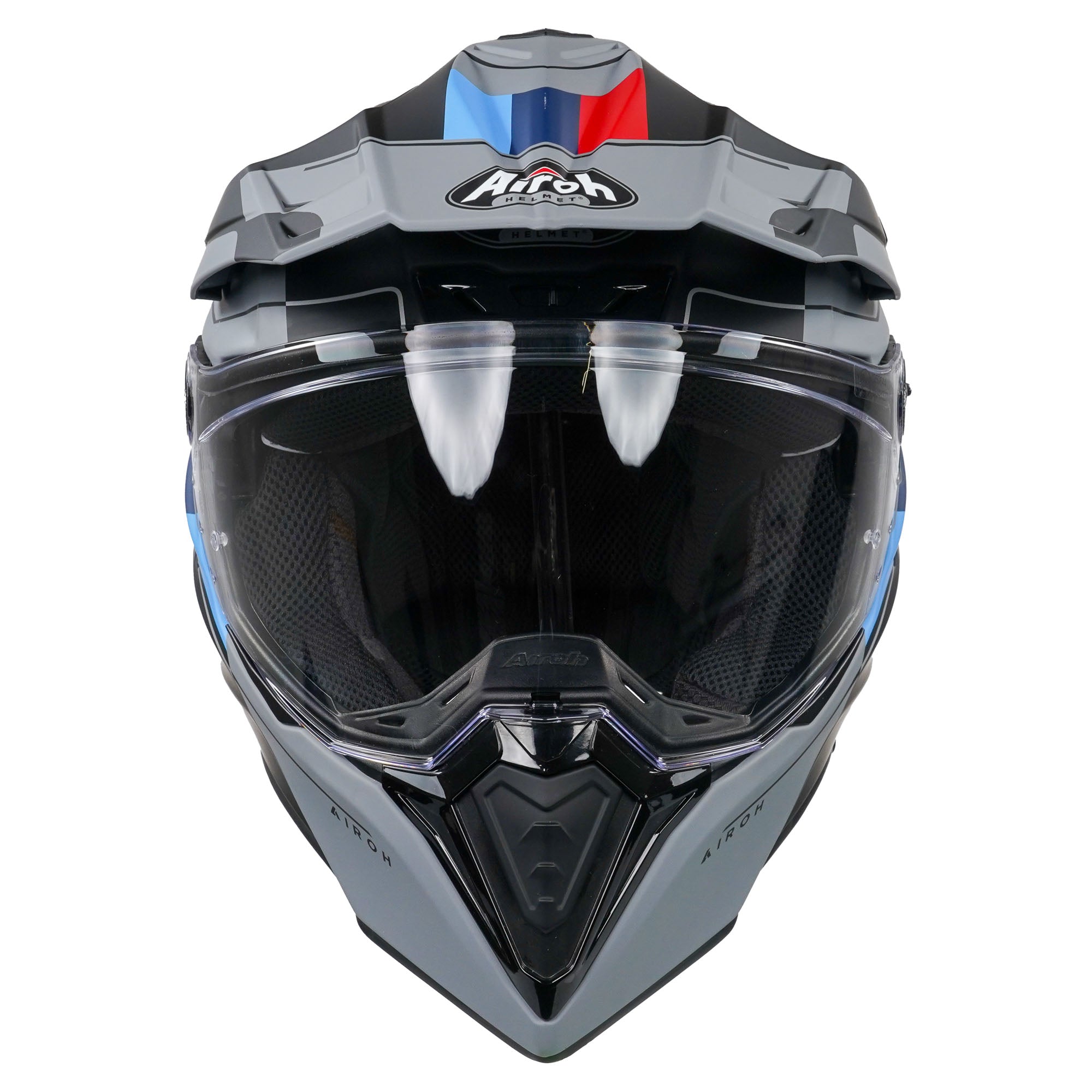 Airoh Commander Adventure Helmet Matt Skill  - FREE UK Delivery - Moto Central