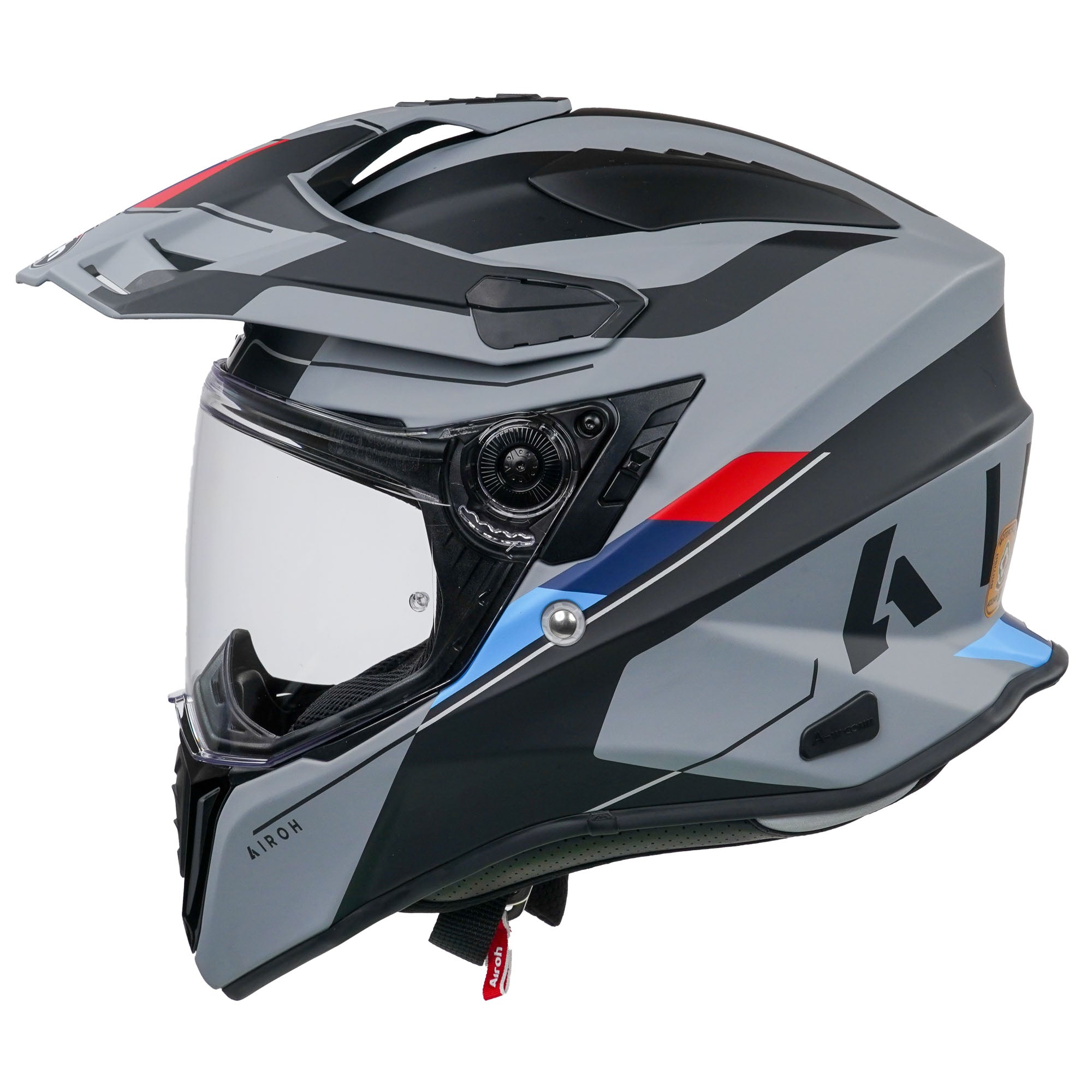 Airoh Commander Adventure Helmet Matt Skill - FREE UK Shipping, FREE 365 Day Returns | Moto Central