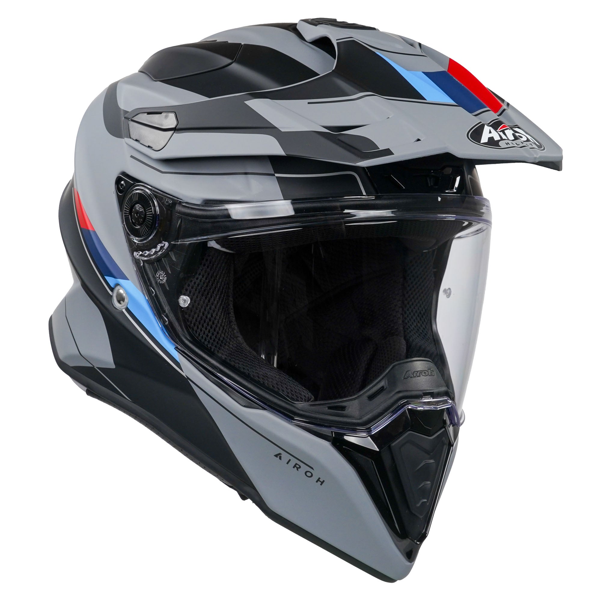 Airoh Commander Adventure Helmet Matt Skill - FREE UK Shipping, FREE 365 Day Returns | Moto Central