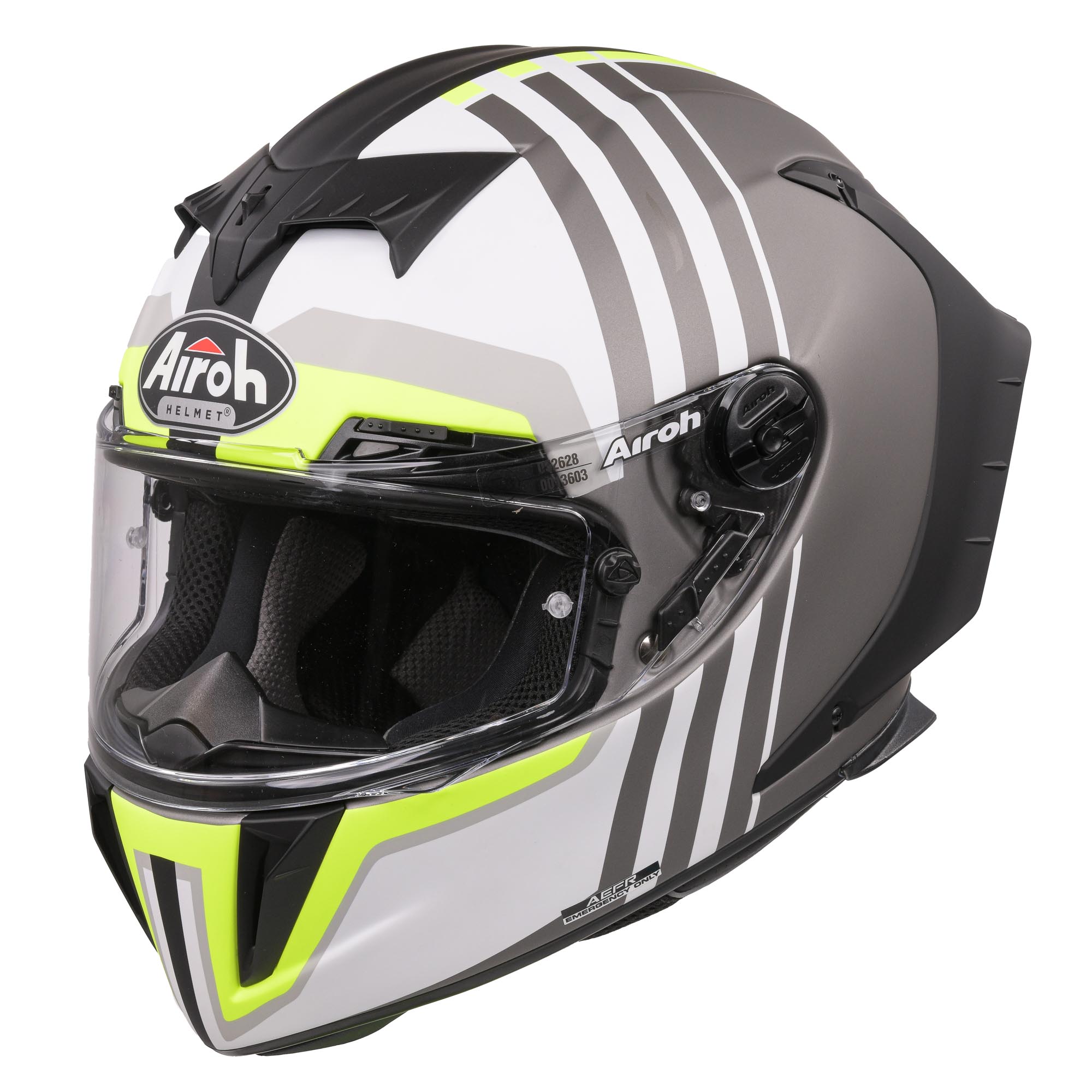 Airoh GP550S Full Face Helmet Matt Skyline Black  - FREE UK Delivery - Moto Central