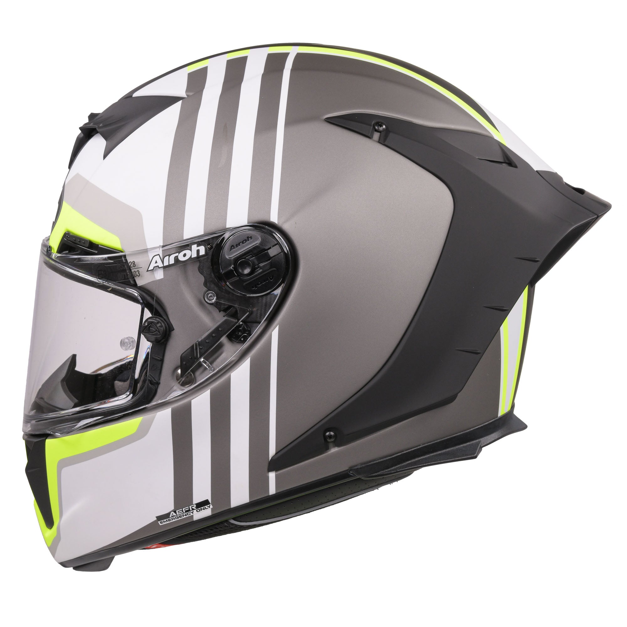 Airoh GP550S Full Face Helmet Matt Skyline Black - FREE UK Shipping, FREE 365 Day Returns | Moto Central