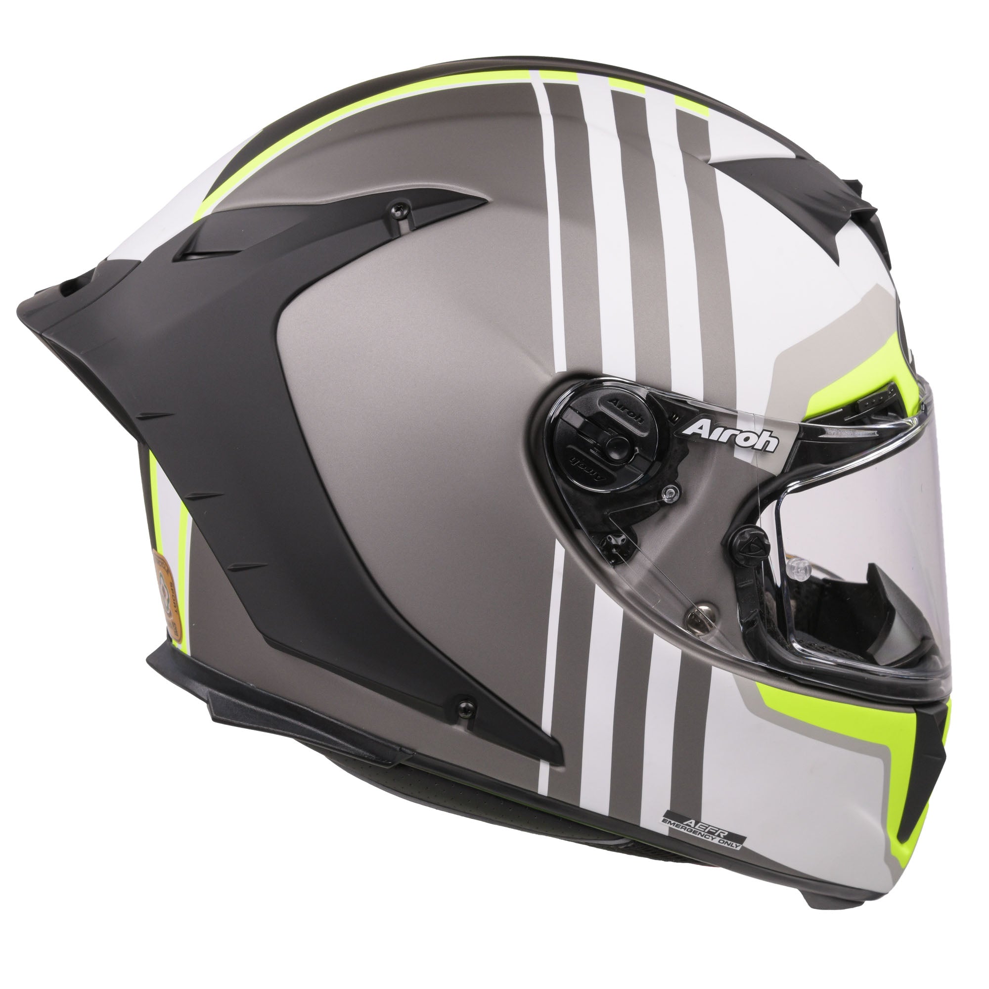 Airoh GP550S Full Face Helmet Matt Skyline Black - FREE UK Shipping, FREE 365 Day Returns | Moto Central