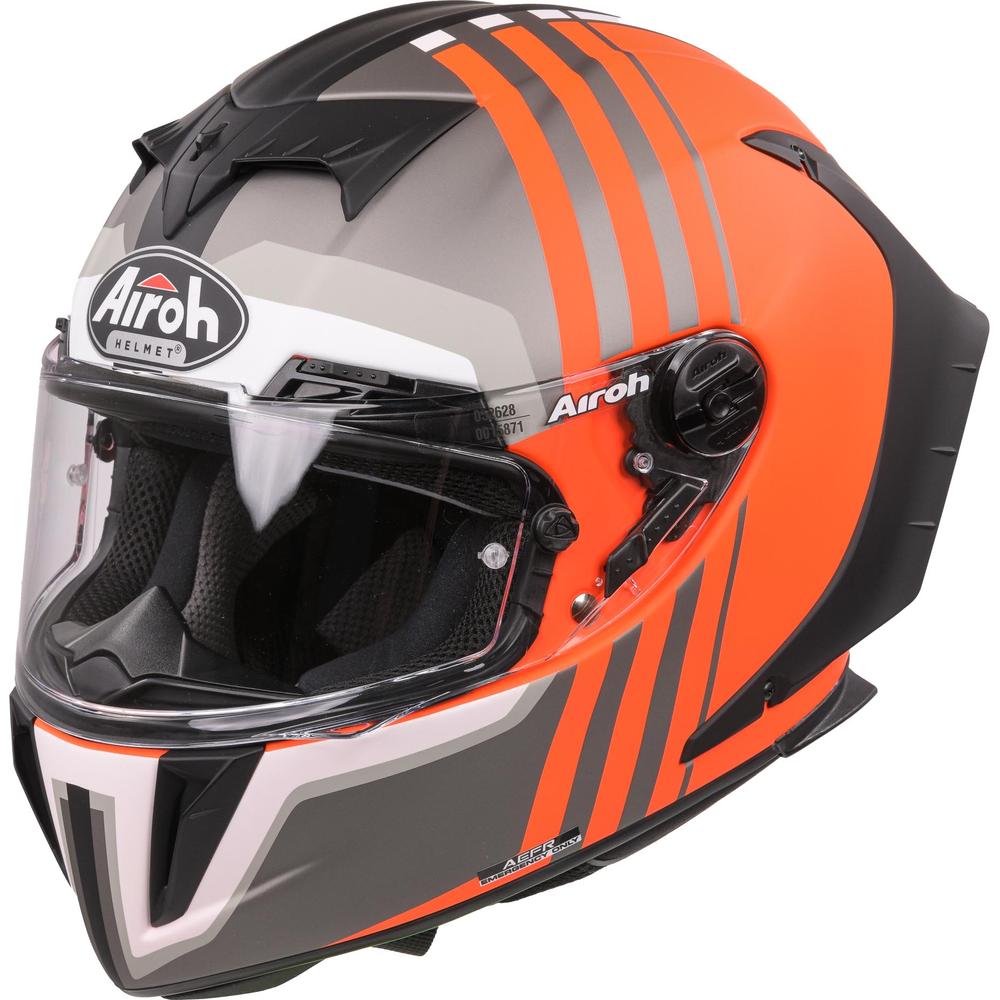 Airoh GP550S Full Face Helmet Matt Skyline Orange