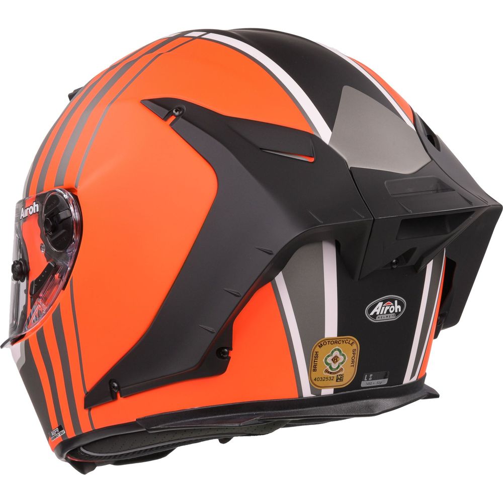 Airoh GP550S Full Face Helmet Matt Skyline Orange