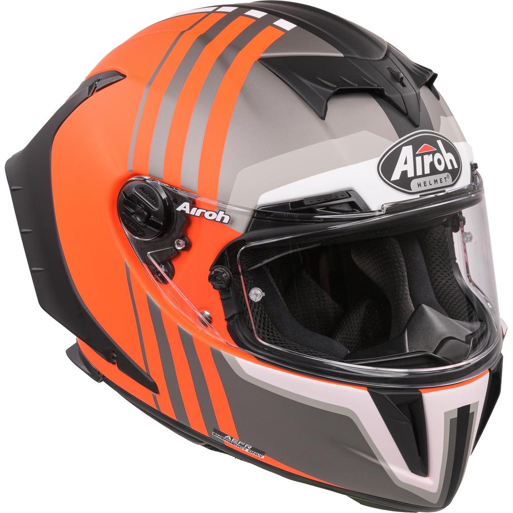 Airoh GP550S Full Face Helmet Matt Skyline Orange