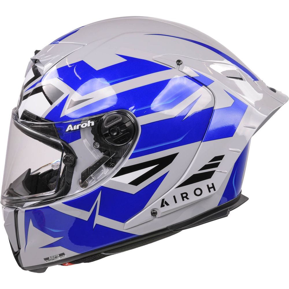 Airoh GP550S Full Face Helmet Wander Gloss Blue - FREE UK Shipping, FREE 365 Day Returns | Moto Central