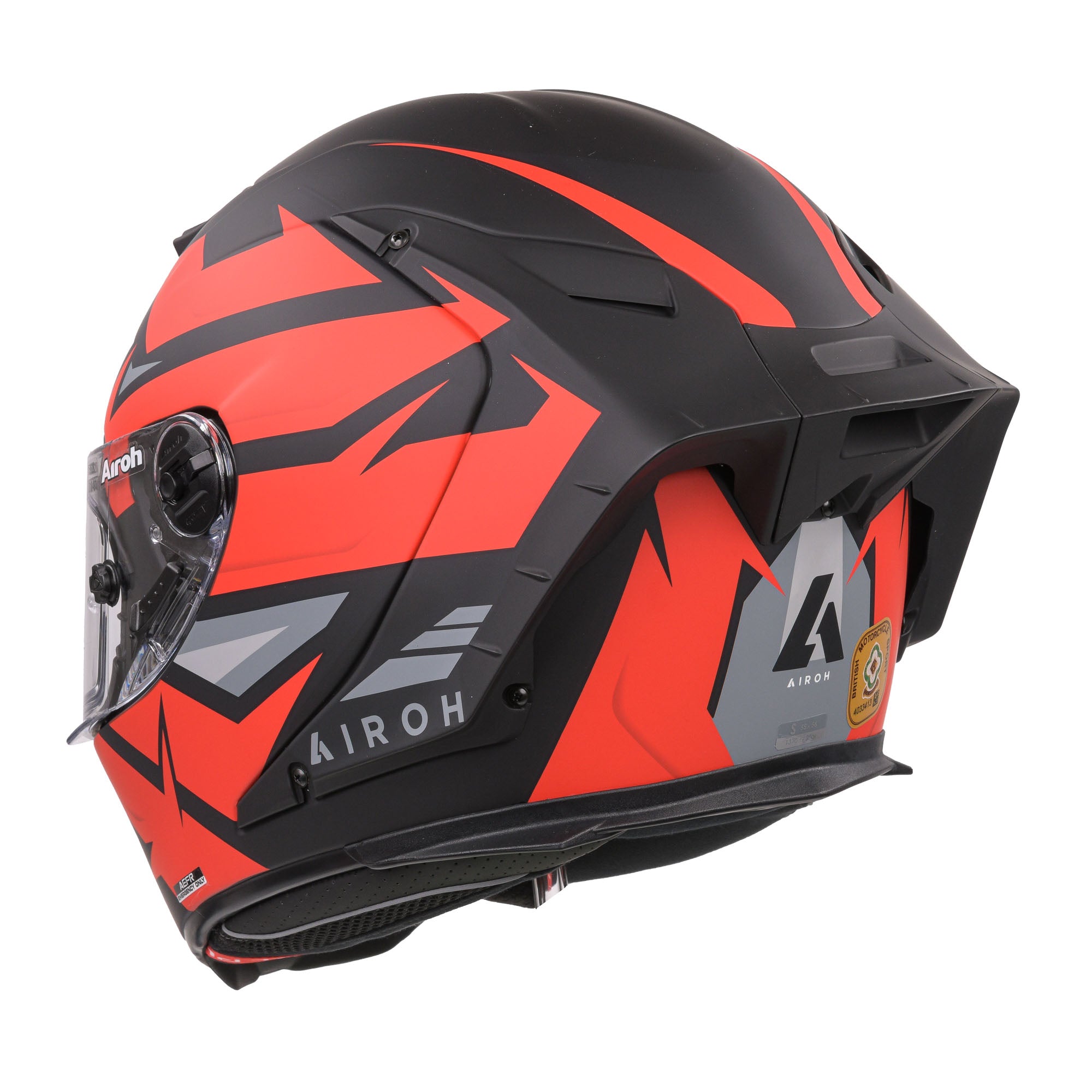 Airoh GP550S Full Face Helmet Wander Matt Red - FREE UK Shipping, FREE 365 Day Returns | Moto Central