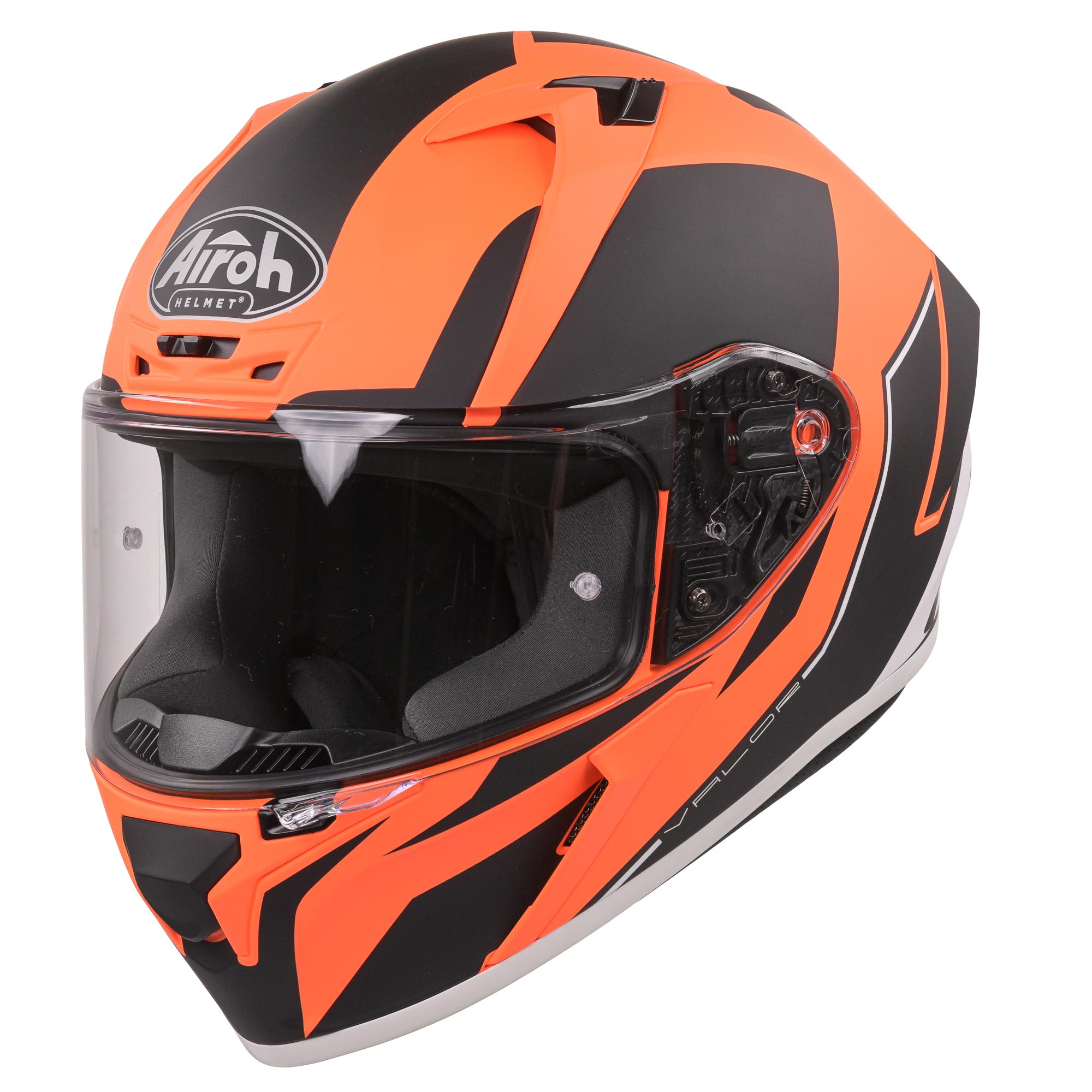 Airoh Valor Full Face Helmet Matt Wings Orange - FREE UK Shipping, FREE 365 Day Returns | Moto Central