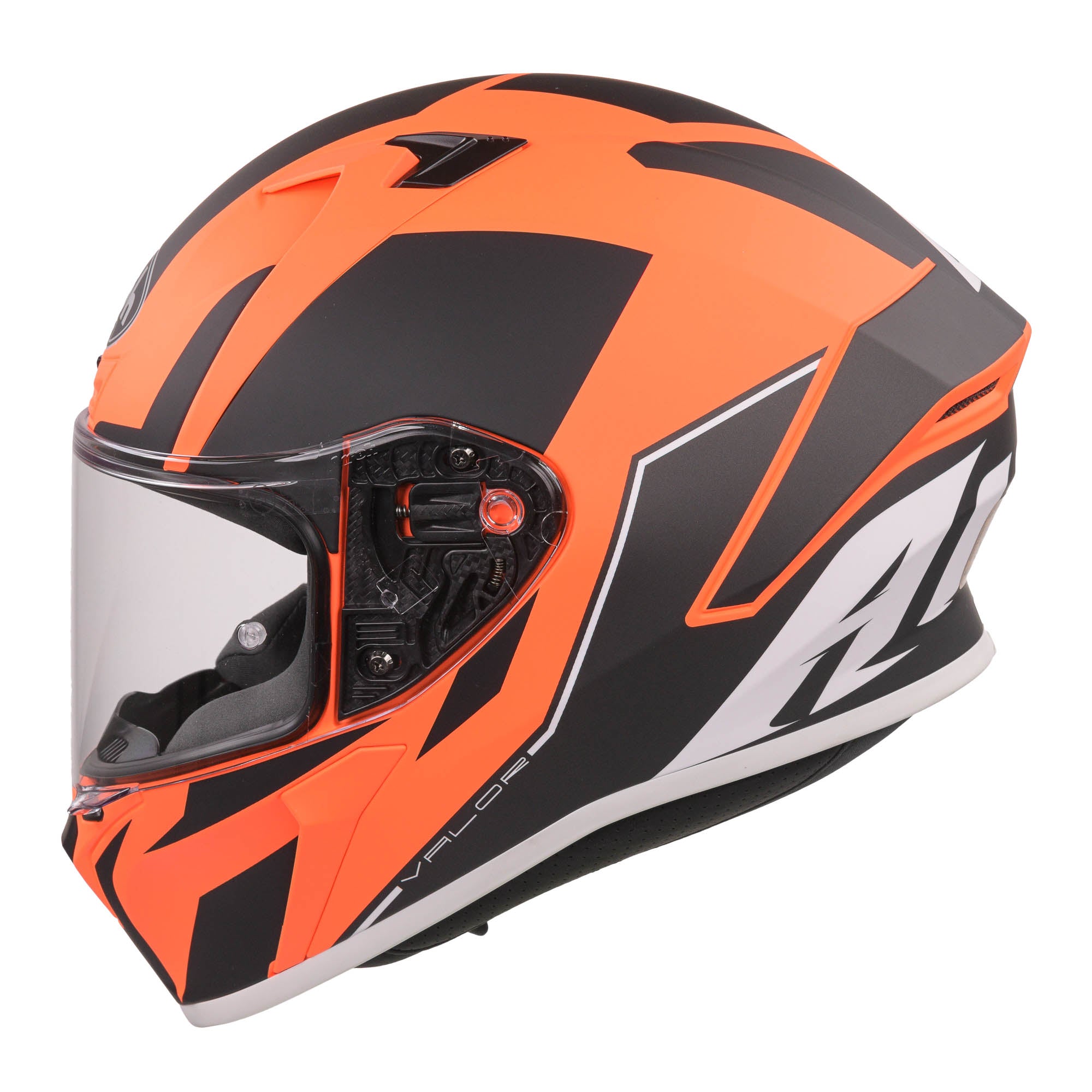 Airoh Valor Full Face Helmet Matt Wings Orange - FREE UK Shipping, FREE 365 Day Returns | Moto Central