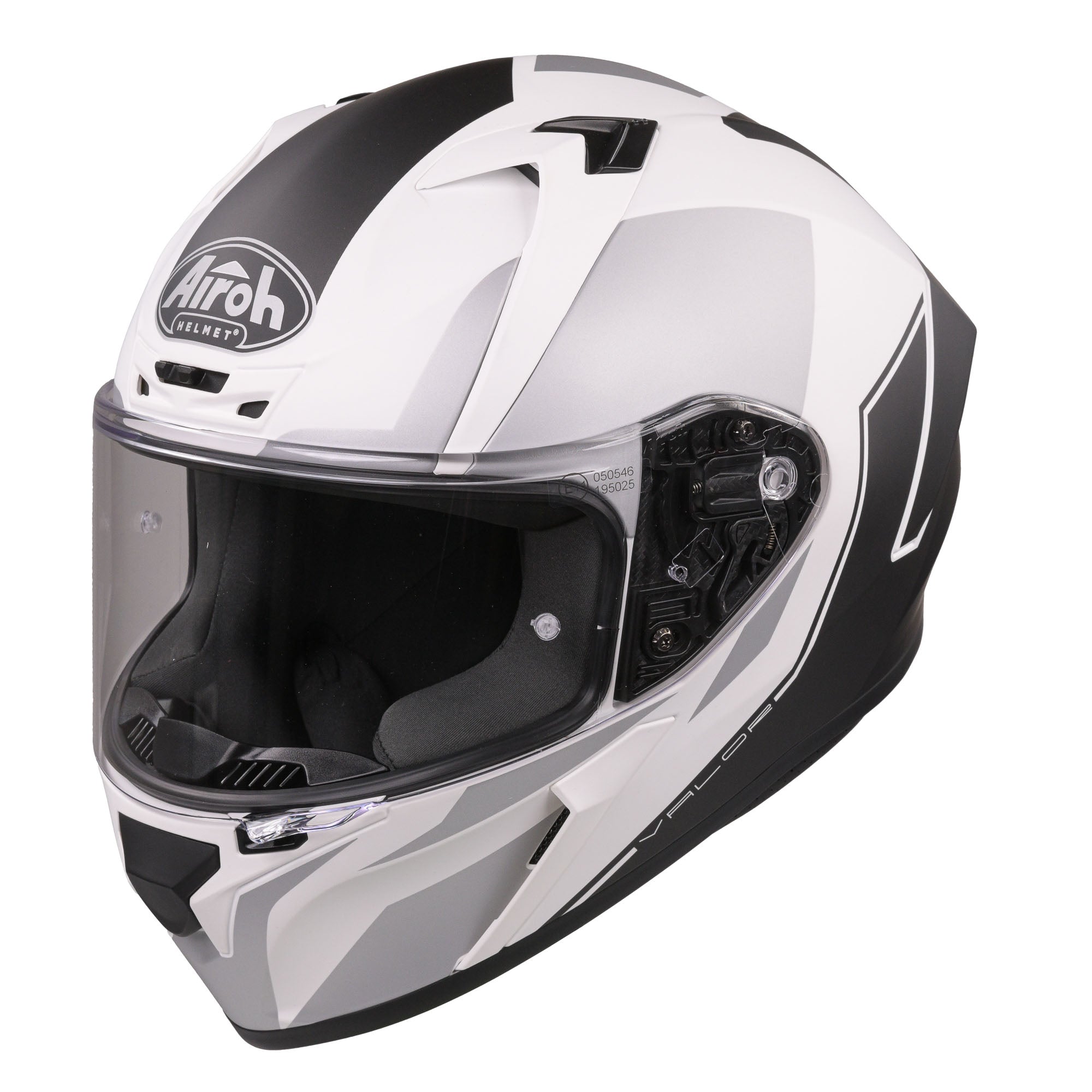 Airoh Valor Full Face Helmet Matt Wings White - FREE UK Shipping, FREE 365 Day Returns | Moto Central