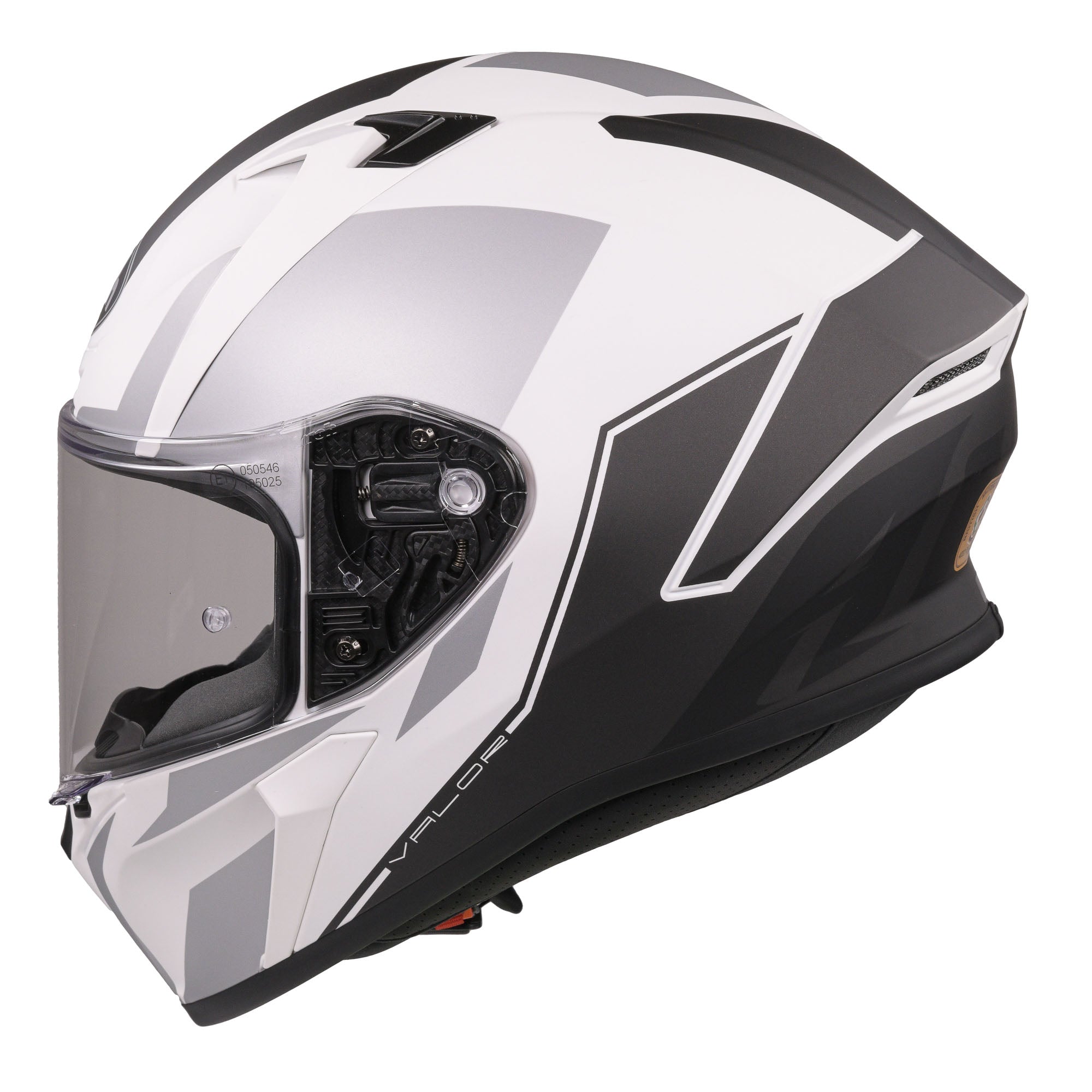 Airoh Valor Full Face Helmet Matt Wings White - FREE UK Shipping, FREE 365 Day Returns | Moto Central