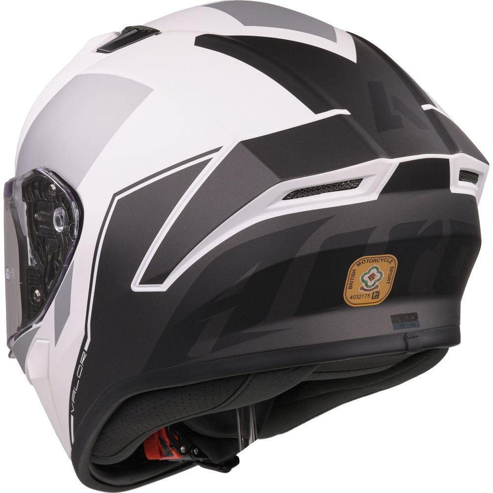 Airoh Valor Full Face Helmet Matt Wings White