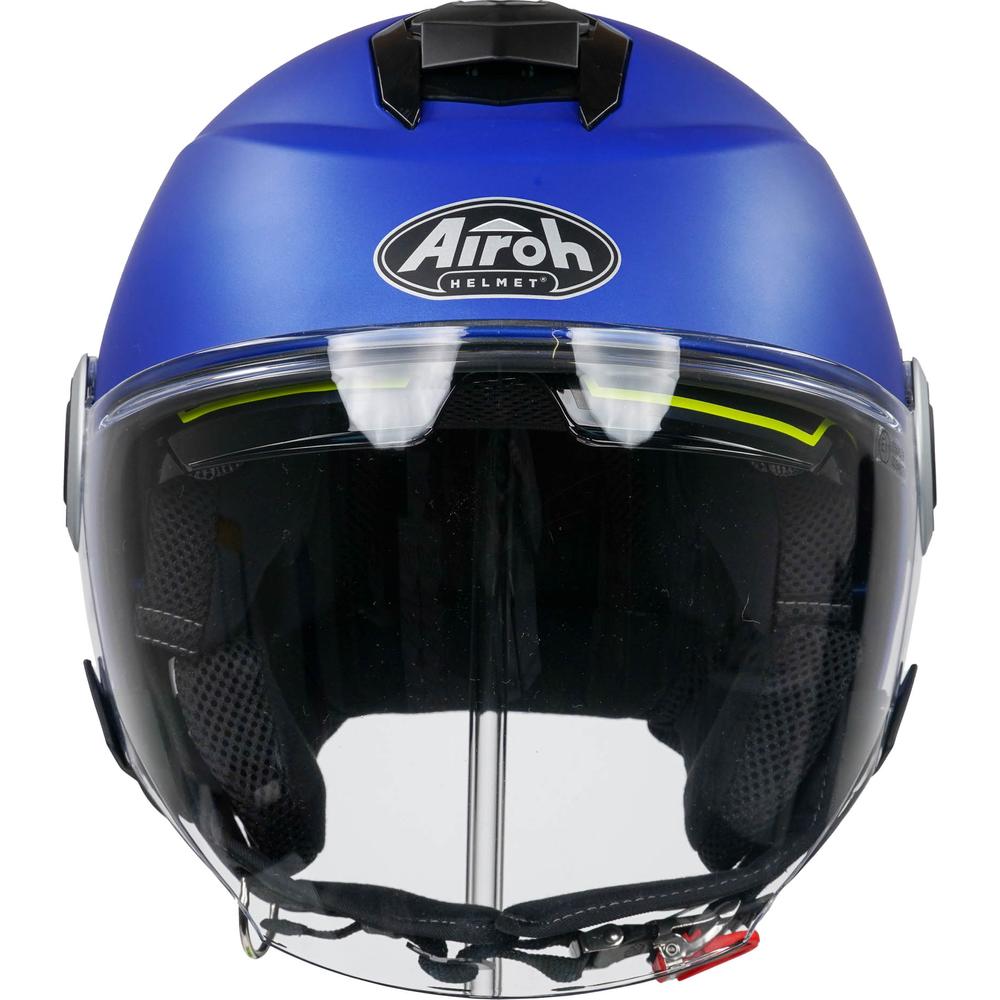 Airoh Helios Urban Jet Open Face Helmet Matt Blue