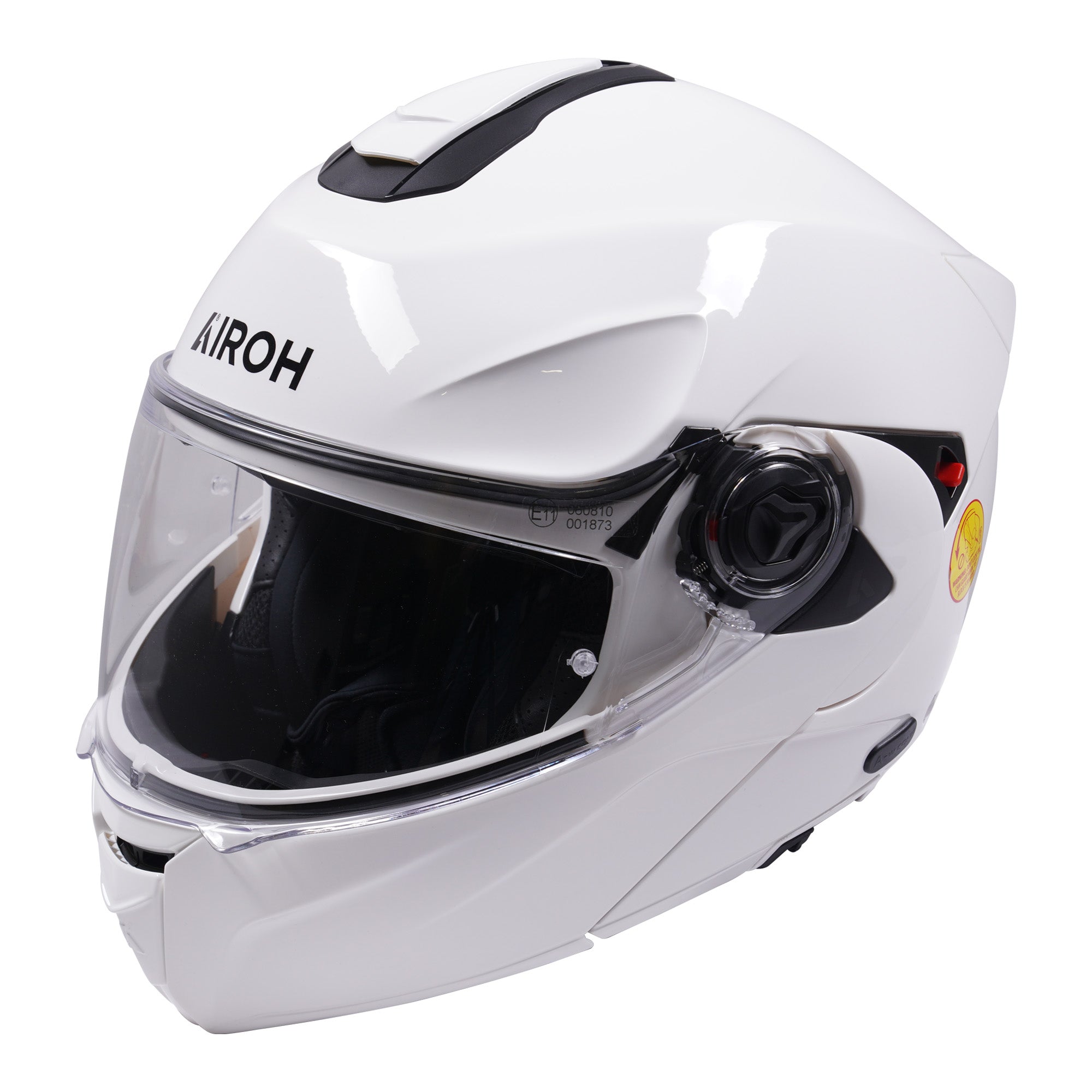 Airoh Specktre Flip-Up Helmet Gloss White - FREE UK Shipping, FREE 365 Day Returns | Moto Central