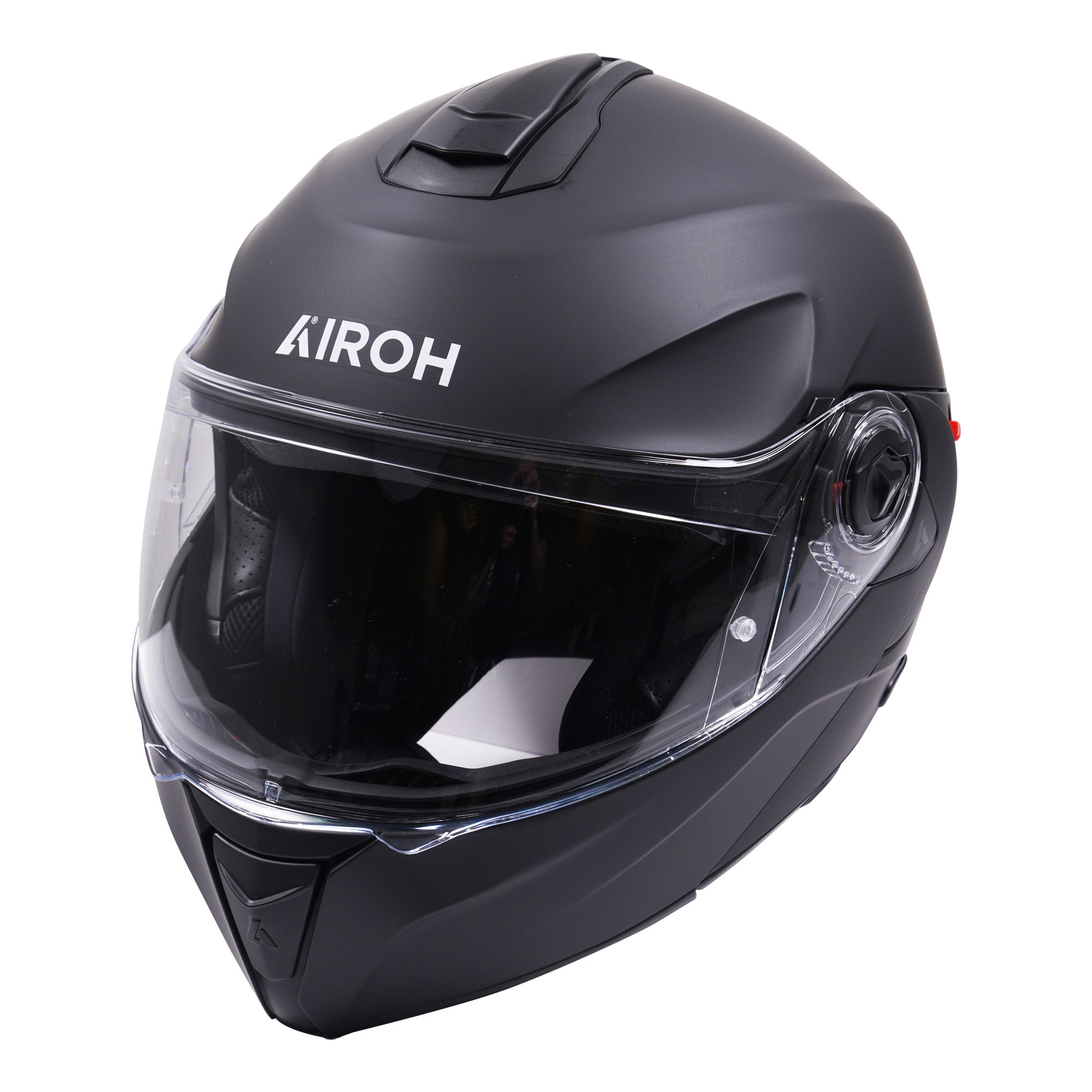 Airoh Specktre Flip-Up Helmet Matt Black - FREE UK Shipping, FREE 365 Day Returns | Moto Central