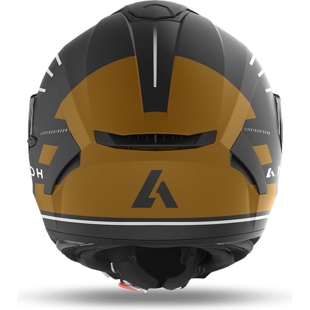 Airoh Spark Thrill Full Face Helmet Matt Gold - FREE UK Shipping, FREE 365 Day Returns | Moto Central