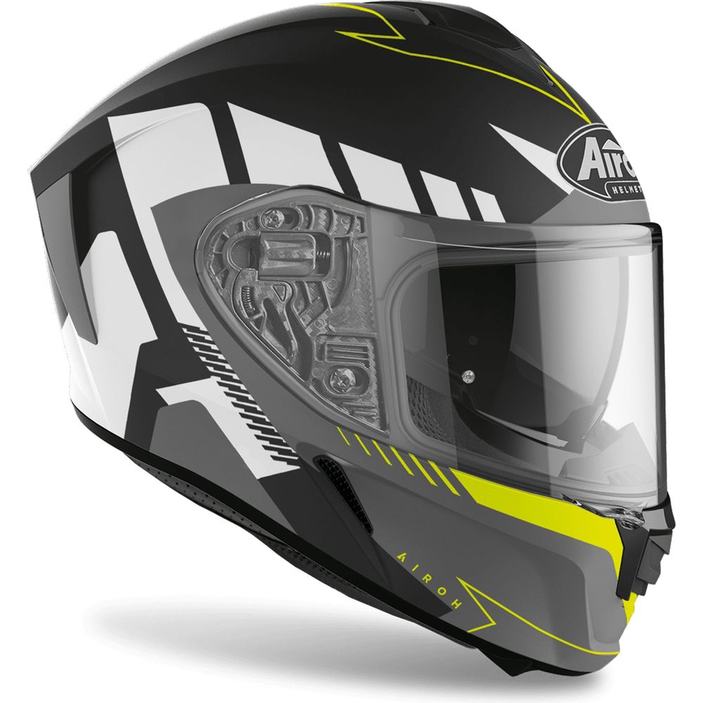 Airoh Spark Rise Full Face Helmet Matt Black - FREE UK Shipping, FREE 365 Day Returns | Moto Central