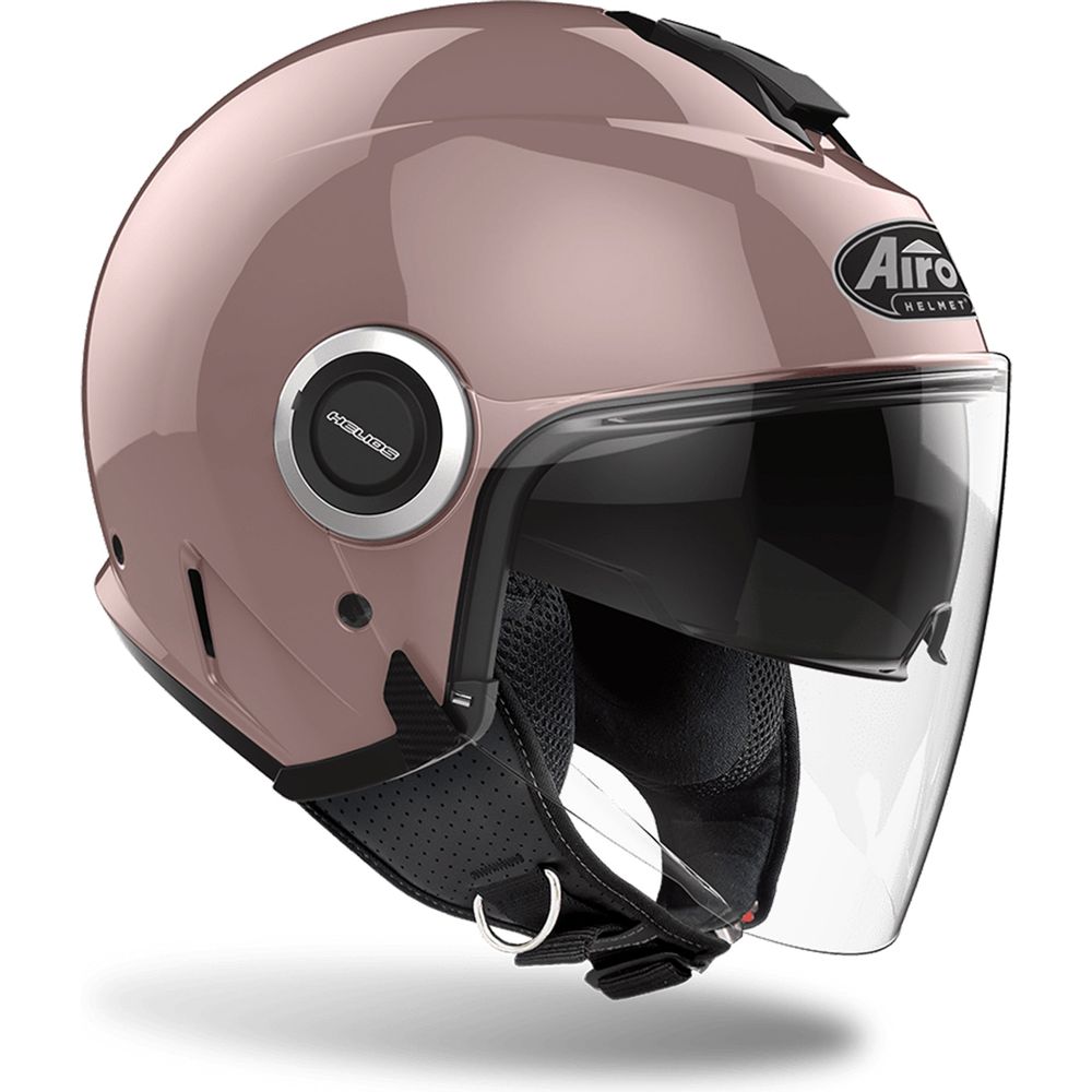 Airoh Helios Urban Jet Open Face Helmet Metalllic Rose - FREE UK Shipping, FREE 365 Day Returns | Moto Central