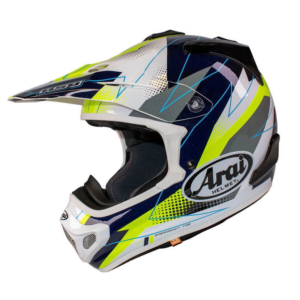 Arai MX-V Resolute Motocross Helmet Fluo Yellow