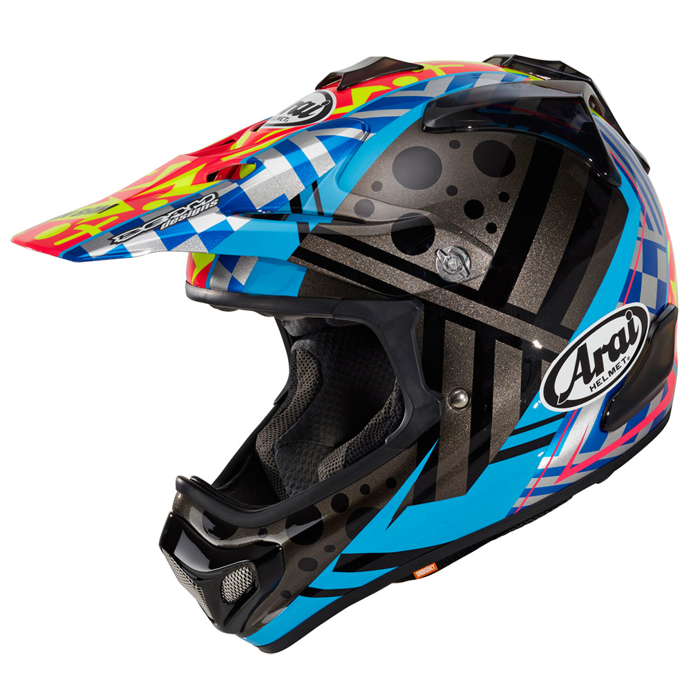 Arai MX-V Barcia 2 Motocross Helmet Blue