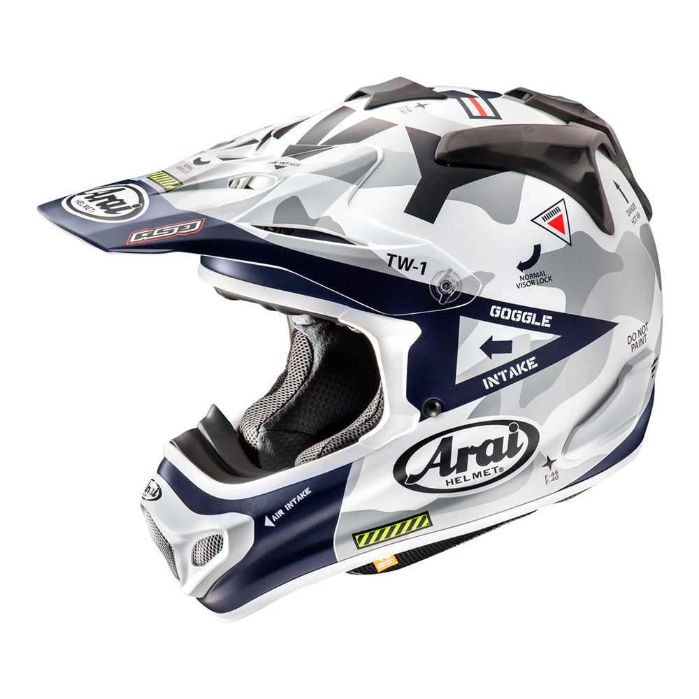 Arai MX-V Motocross Helmet Navy Blue